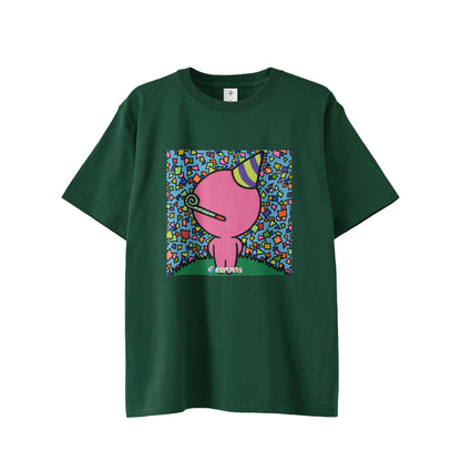 【Tシャツ】パーティ・ガール black image
