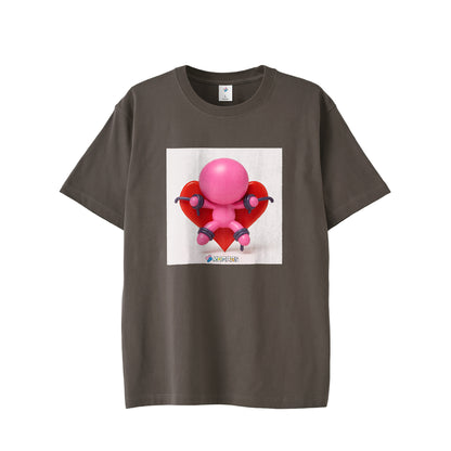 【Tシャツ】おもかローマン black image