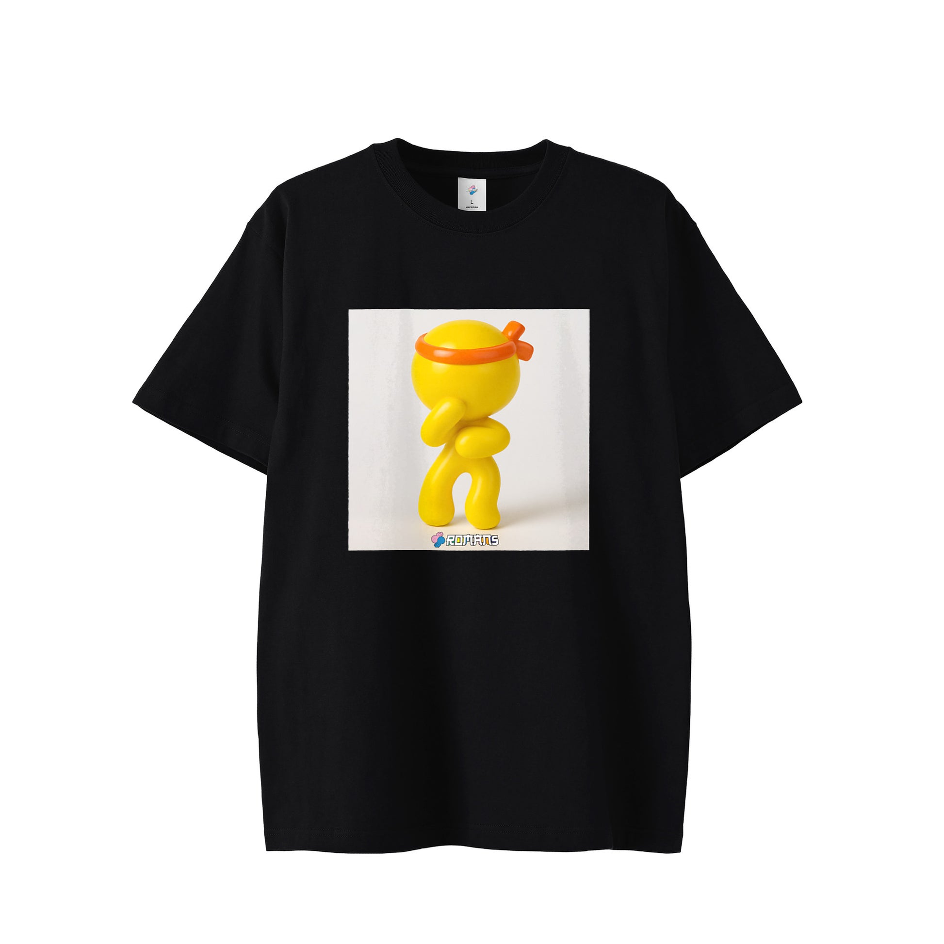 【Tシャツ】がんばローマン black image