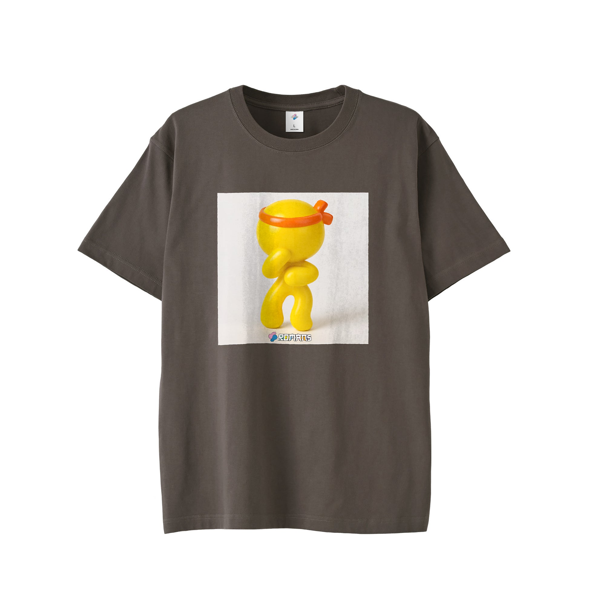【Tシャツ】がんばローマン black image