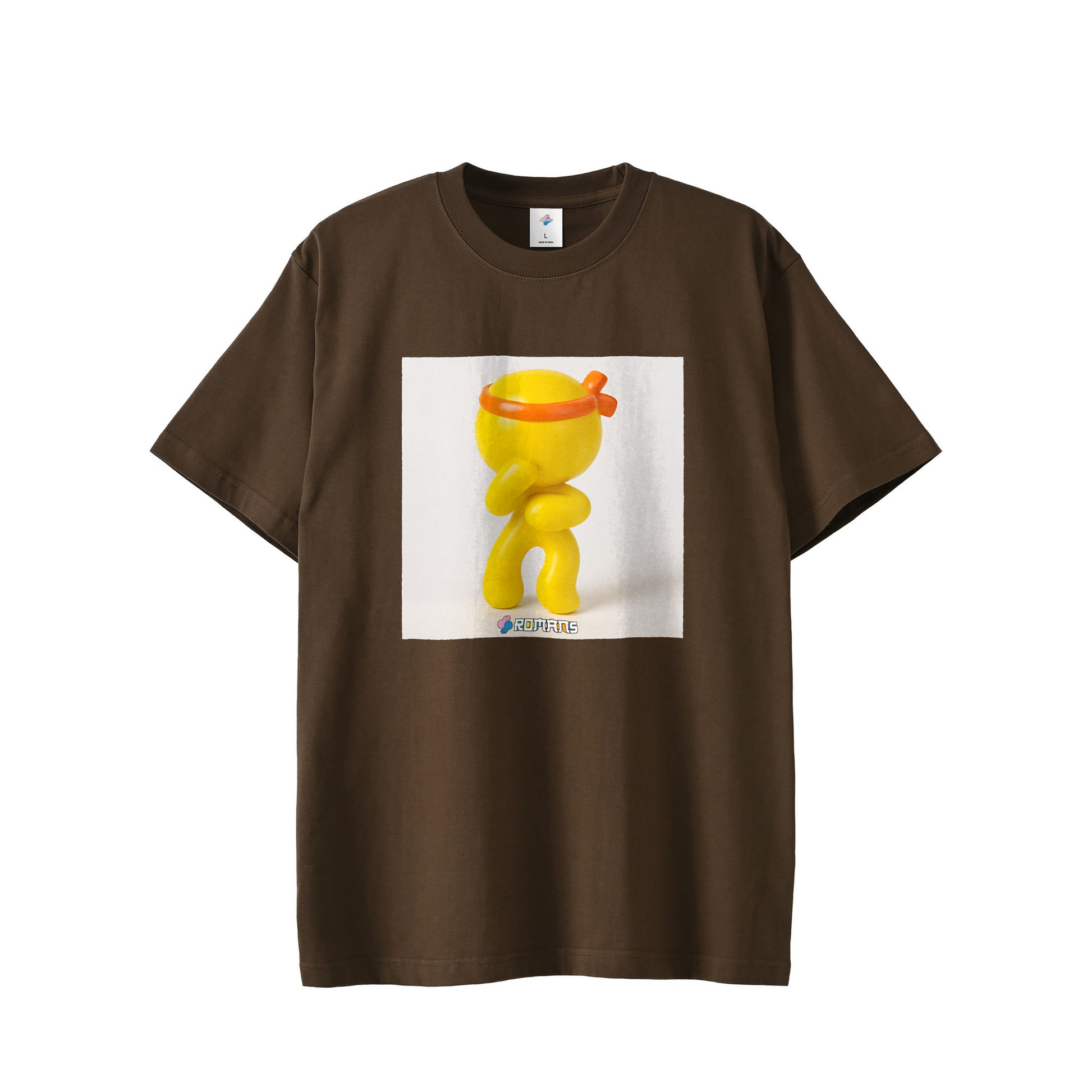 【Tシャツ】がんばローマン white image