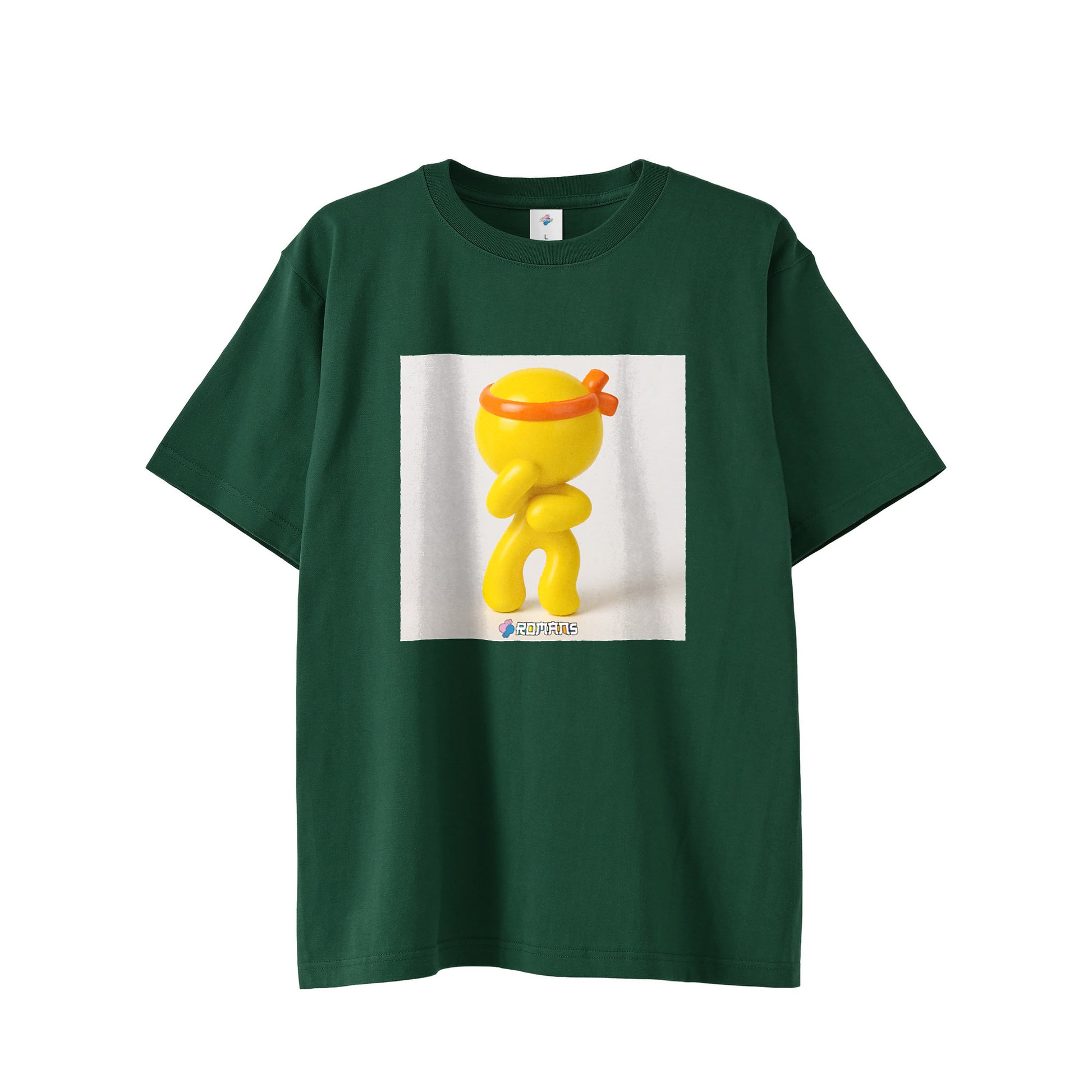 【Tシャツ】がんばローマン black image