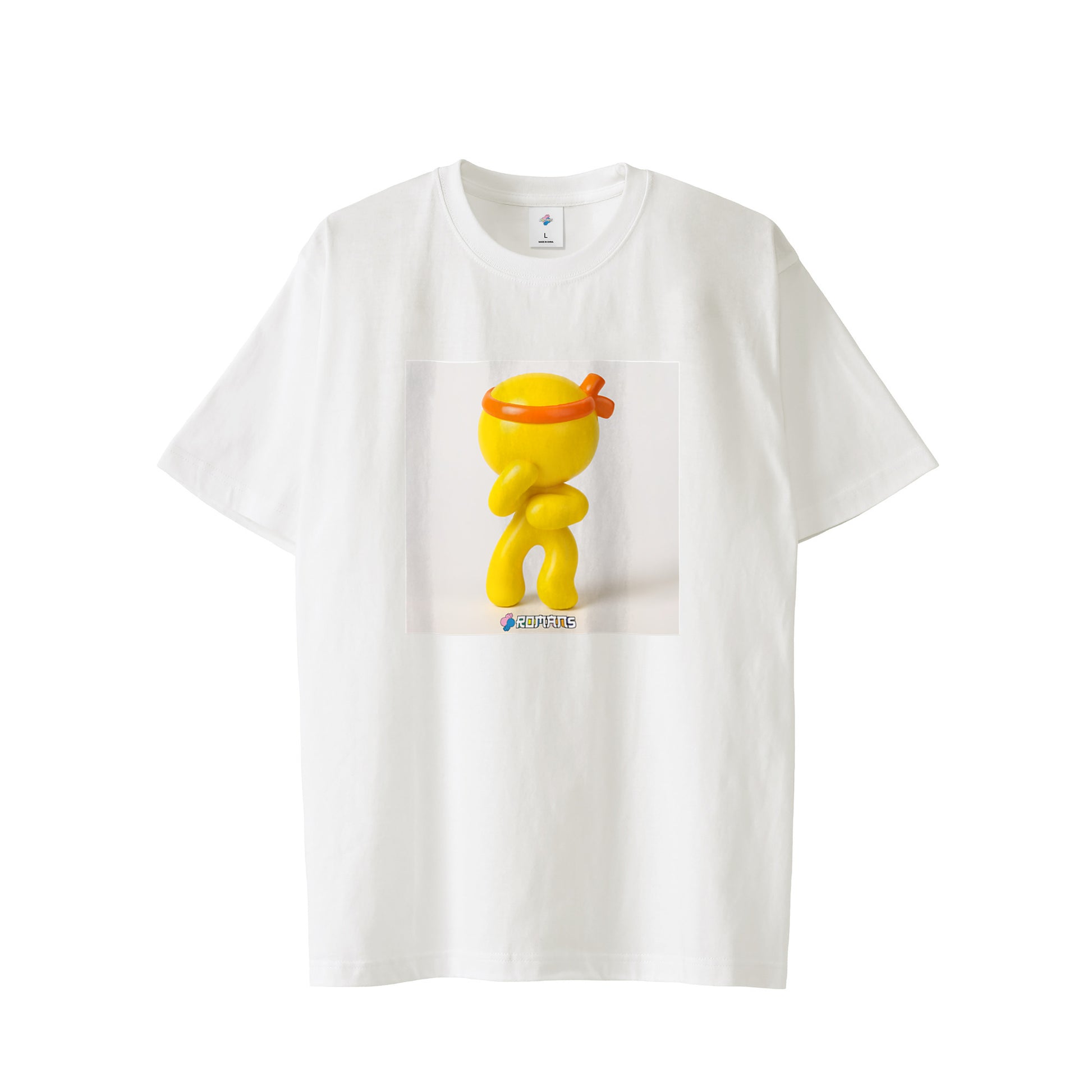 【Tシャツ】がんばローマン white image
