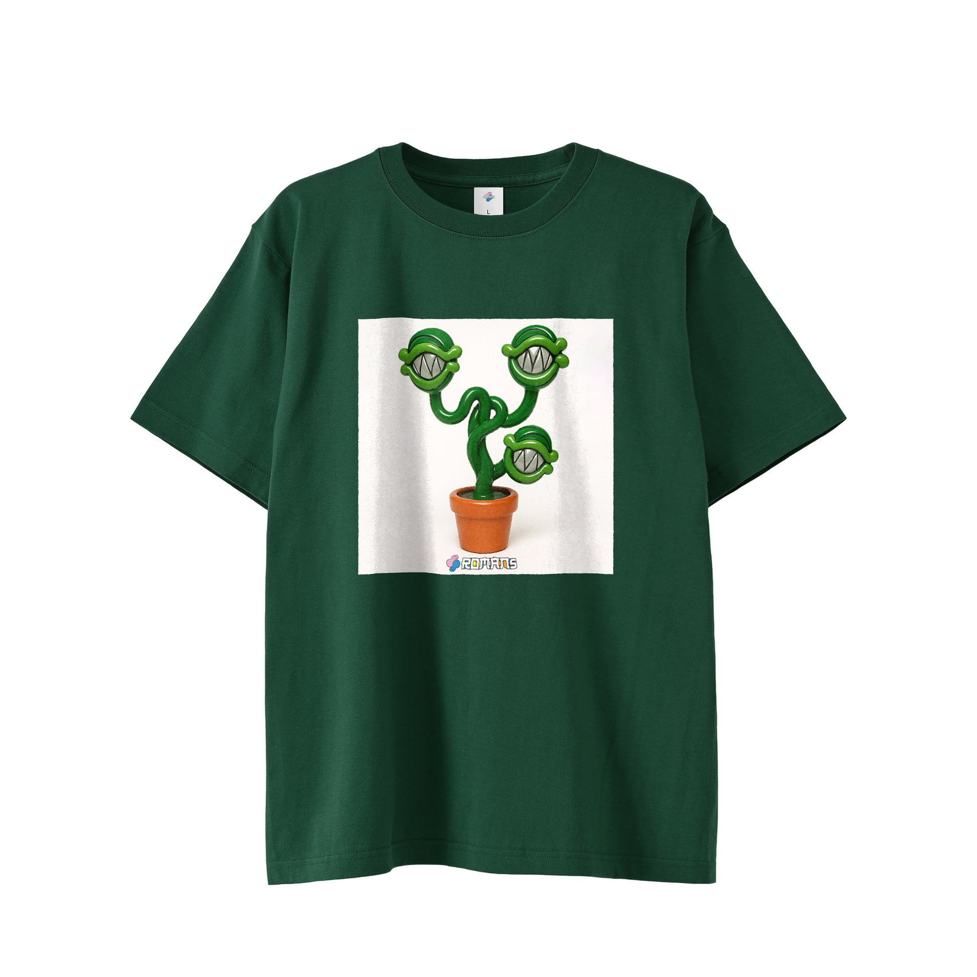 【Tシャツ】フェイクスマイル black image