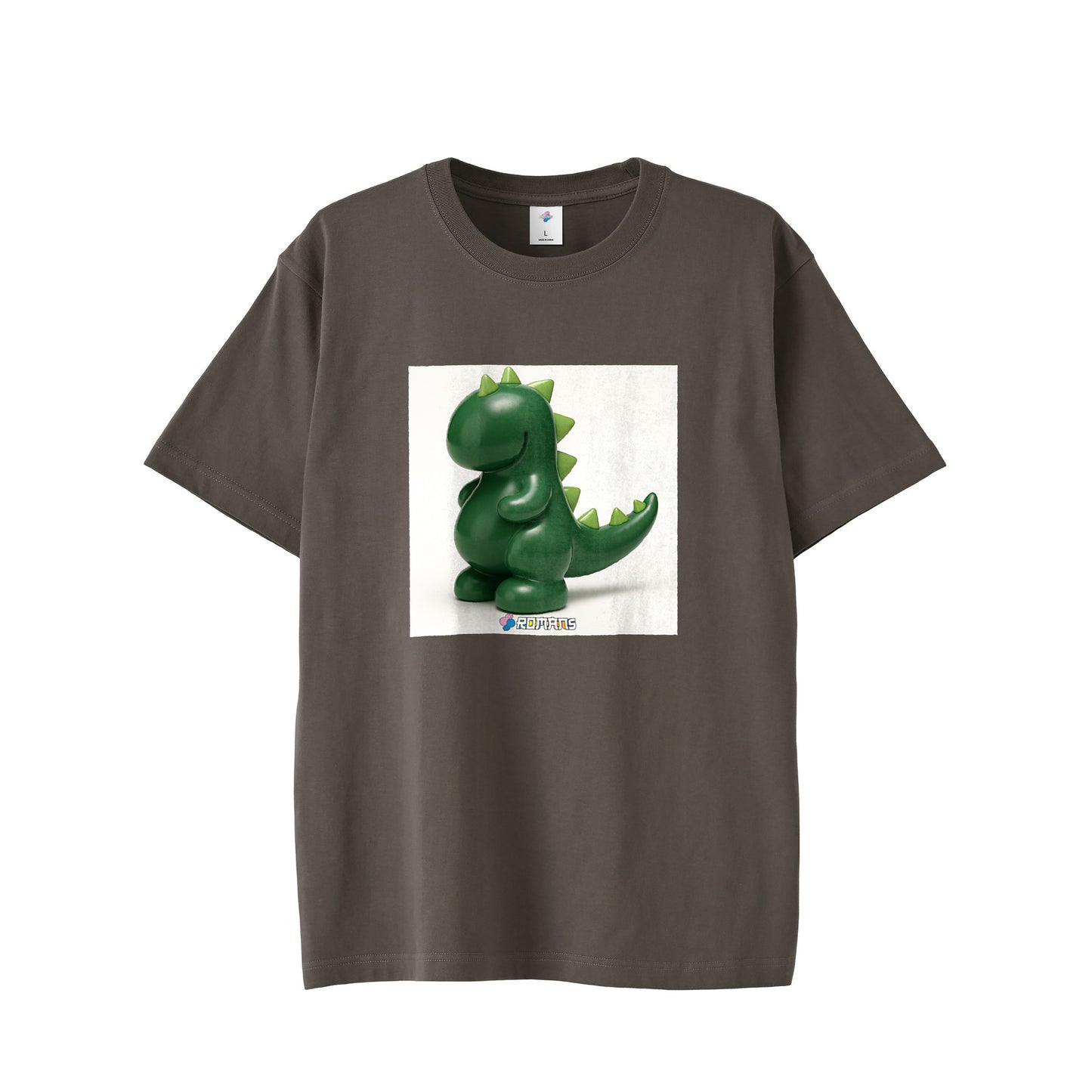 【Tシャツ】化けローマン black image
