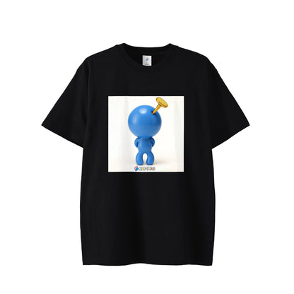 【Tシャツ】釘付けローマン black image