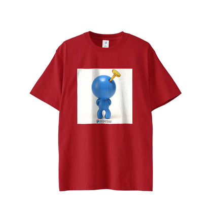 【Tシャツ】釘付けローマン white image