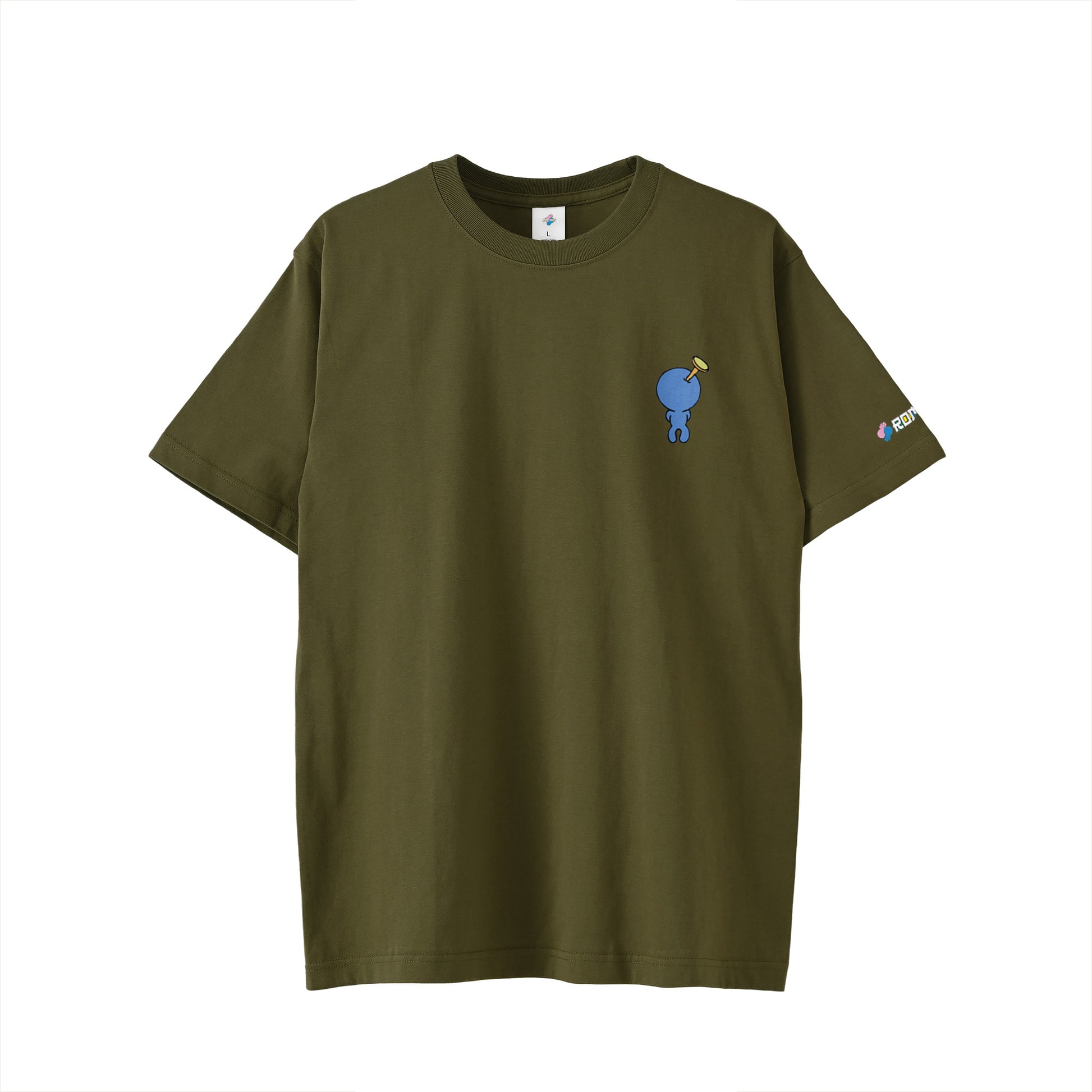 【ワンポイントTシャツ】釘付けローマン white image