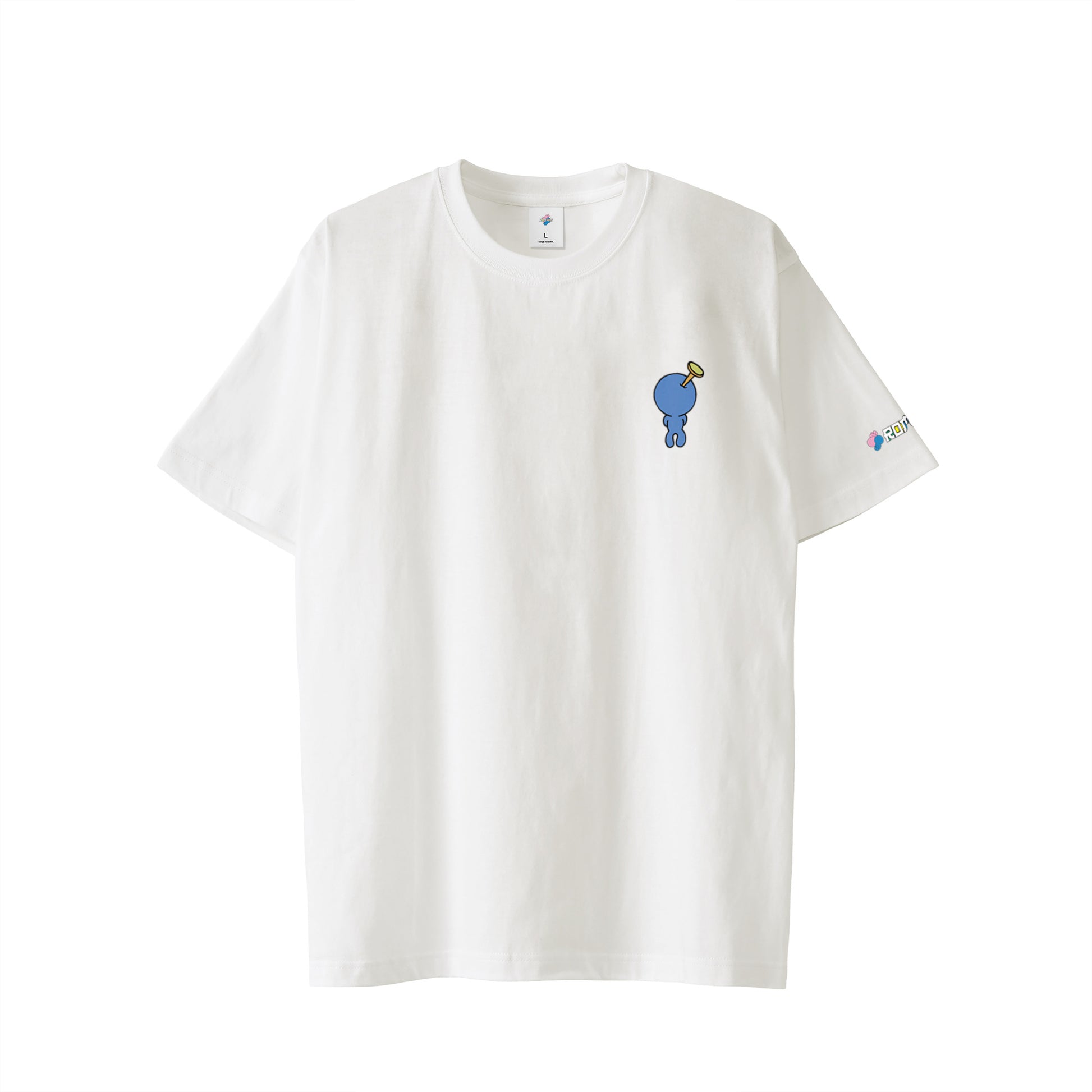 【ワンポイントTシャツ】釘付けローマン white image