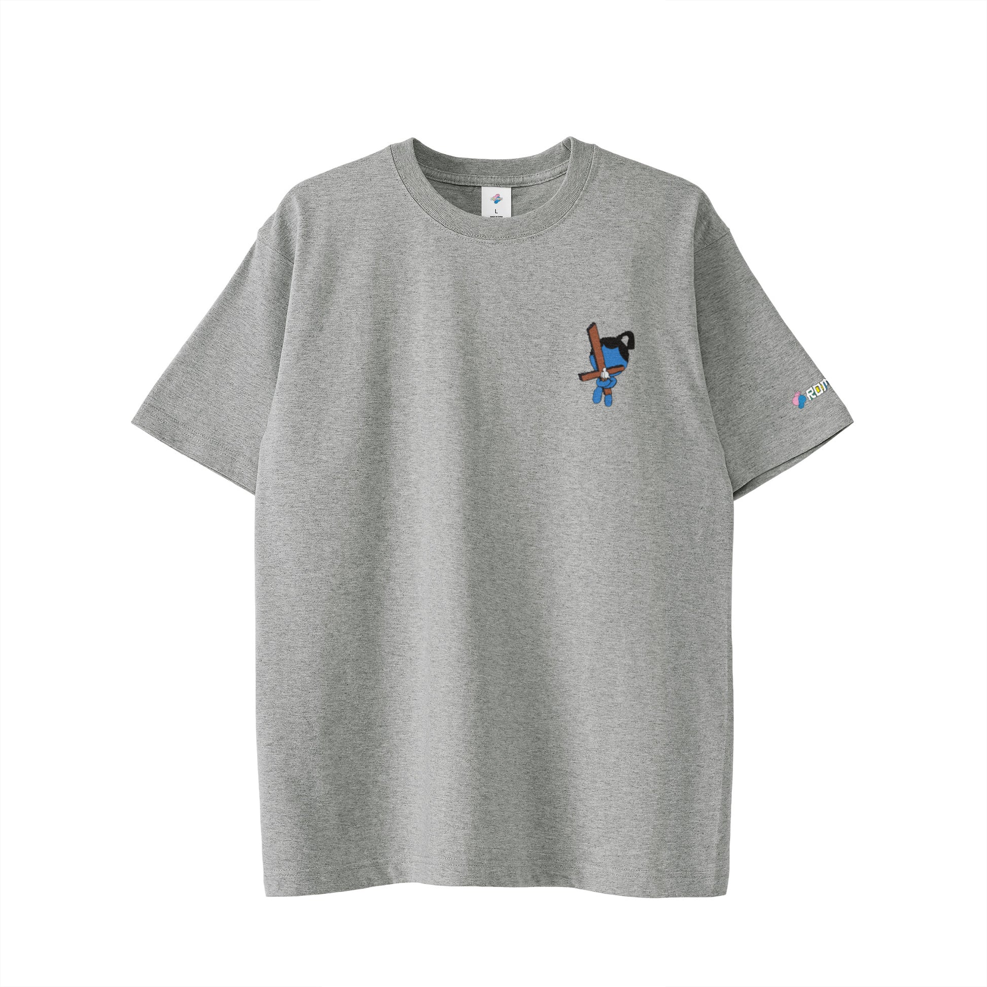 【ワンポイントTシャツ】シローマン black image