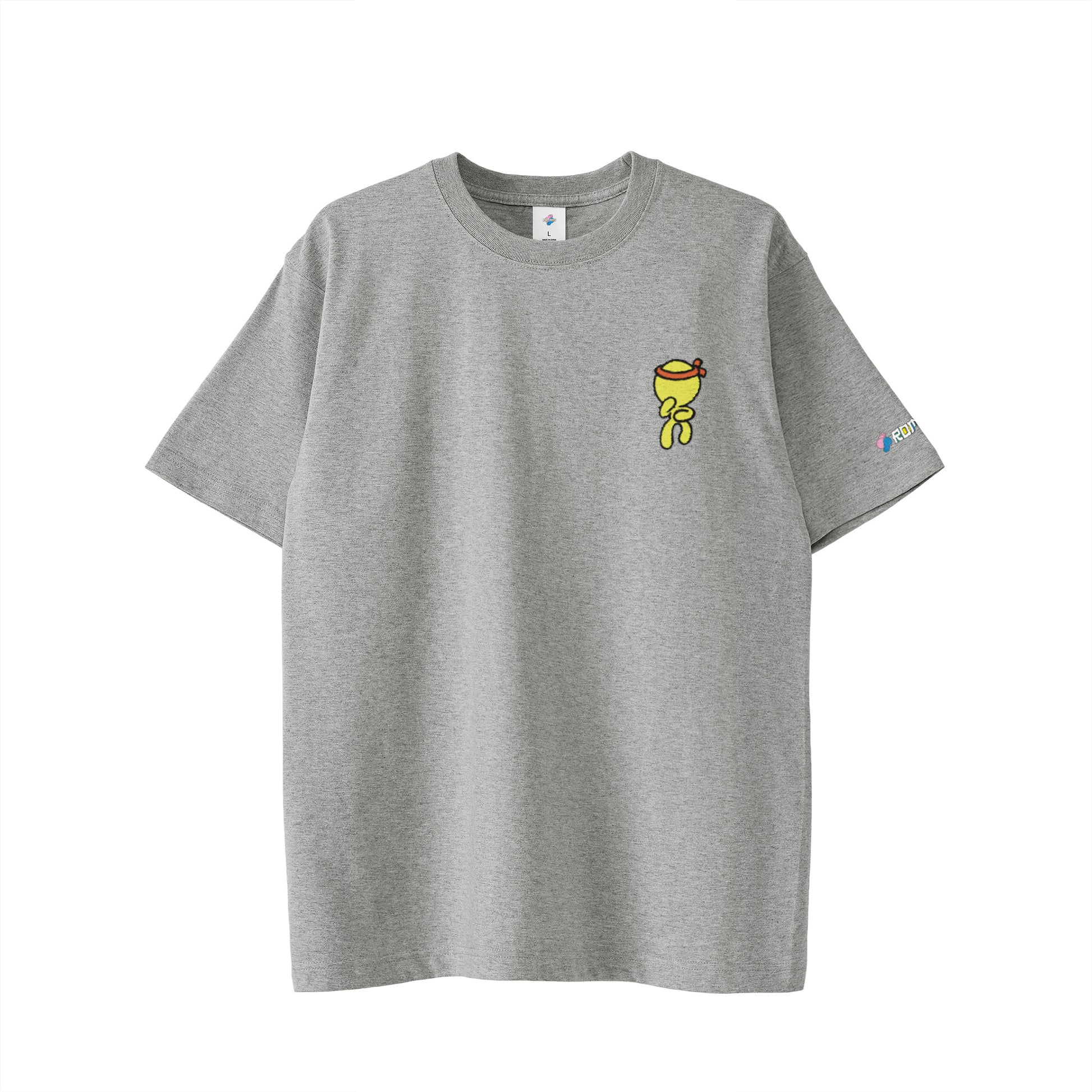 【ワンポイントTシャツ】ガンバローマン black image