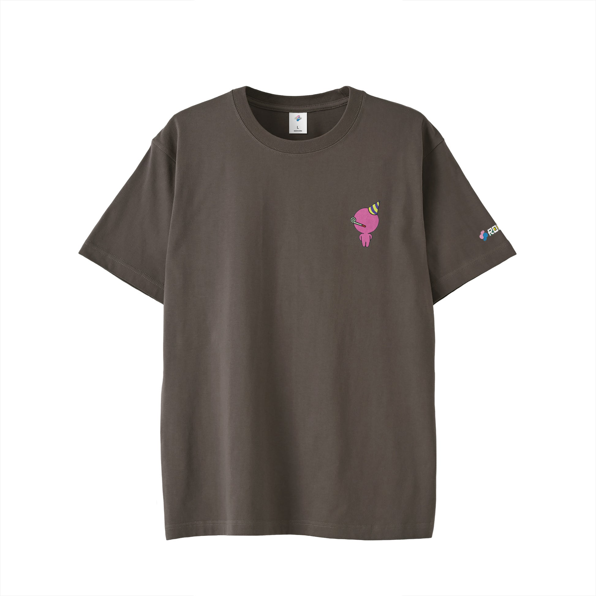 【ワンポイントTシャツ】ピロピローマン black image