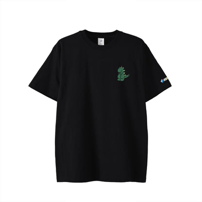 【ワンポイントTシャツ】化けローマン black image