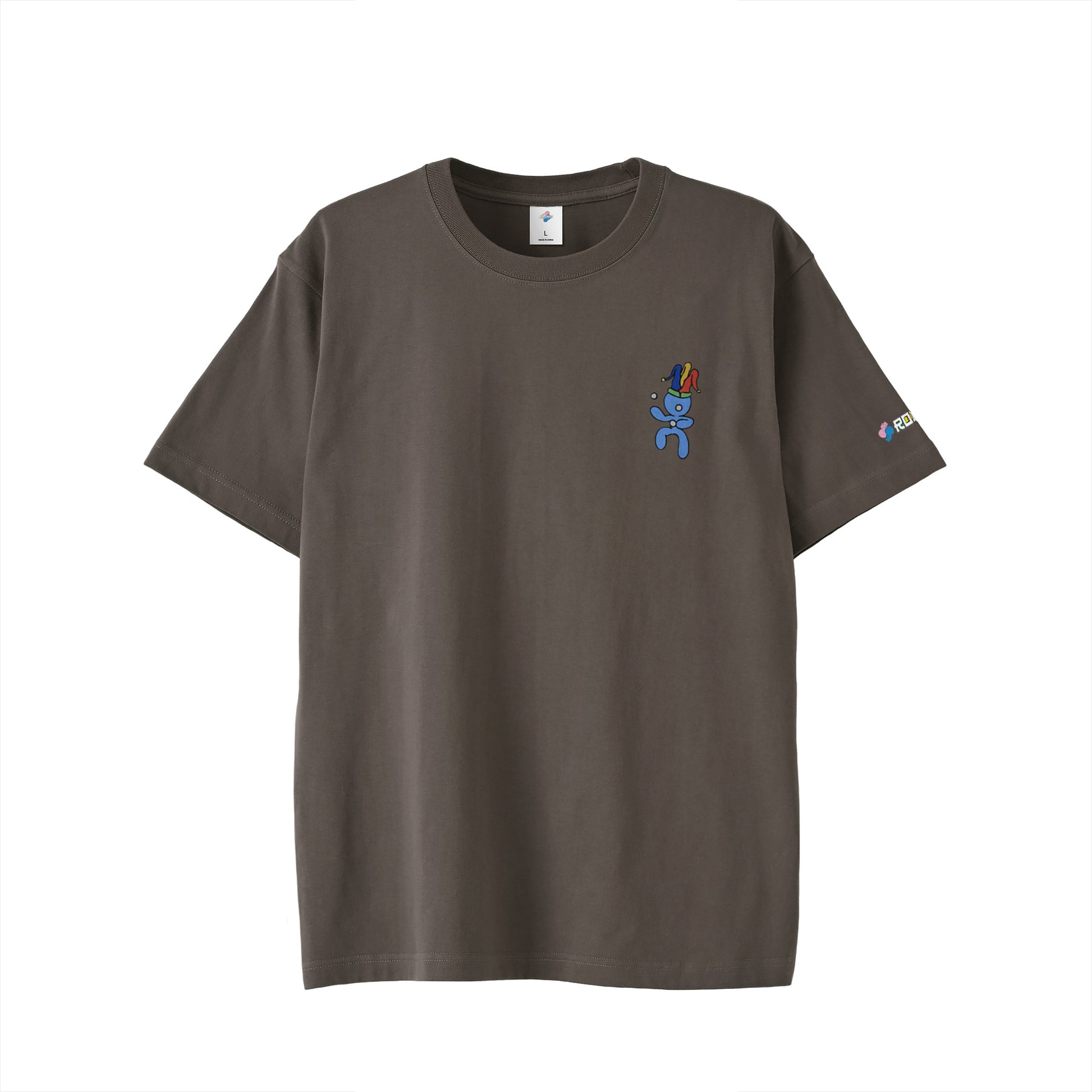 【ワンポイントTシャツ】ピエローマン black image