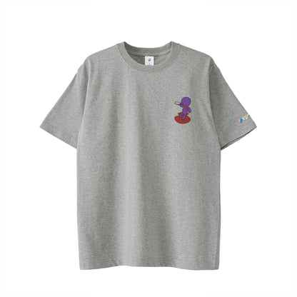 【ワンポイントTシャツ】ベロベローマン black image