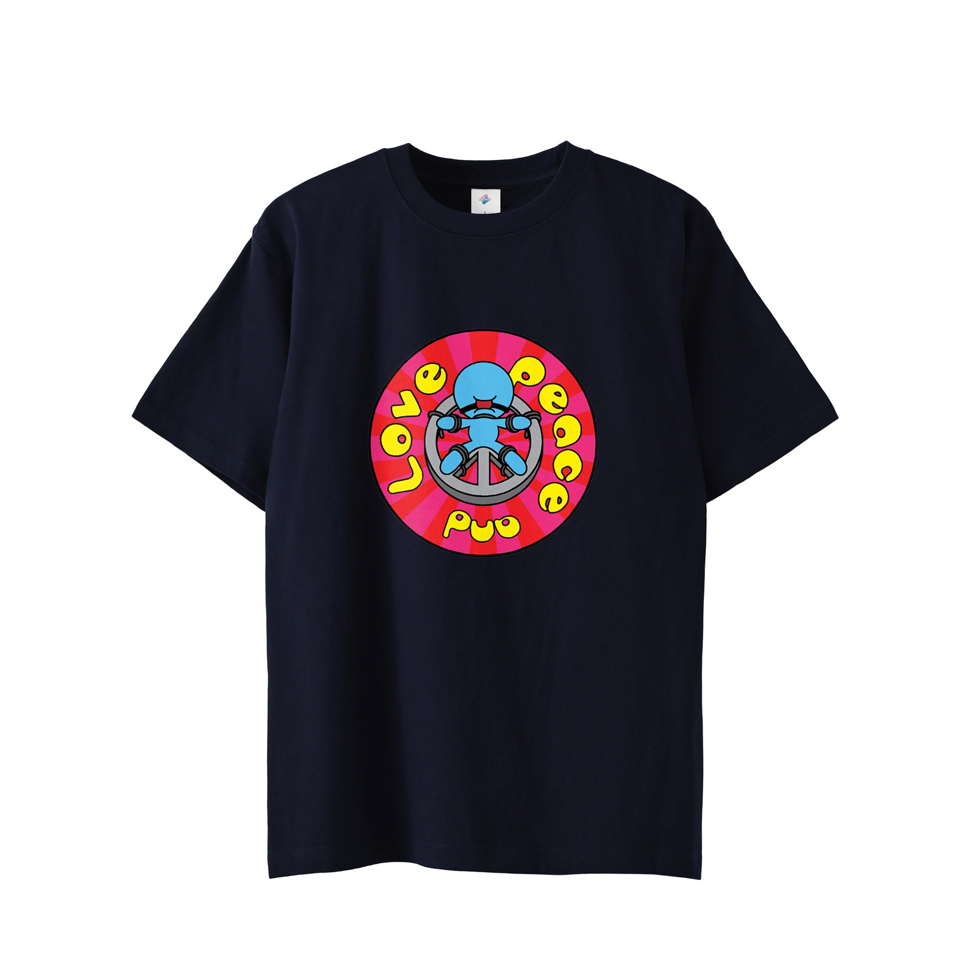 【Tシャツ】Peace and Love navy image