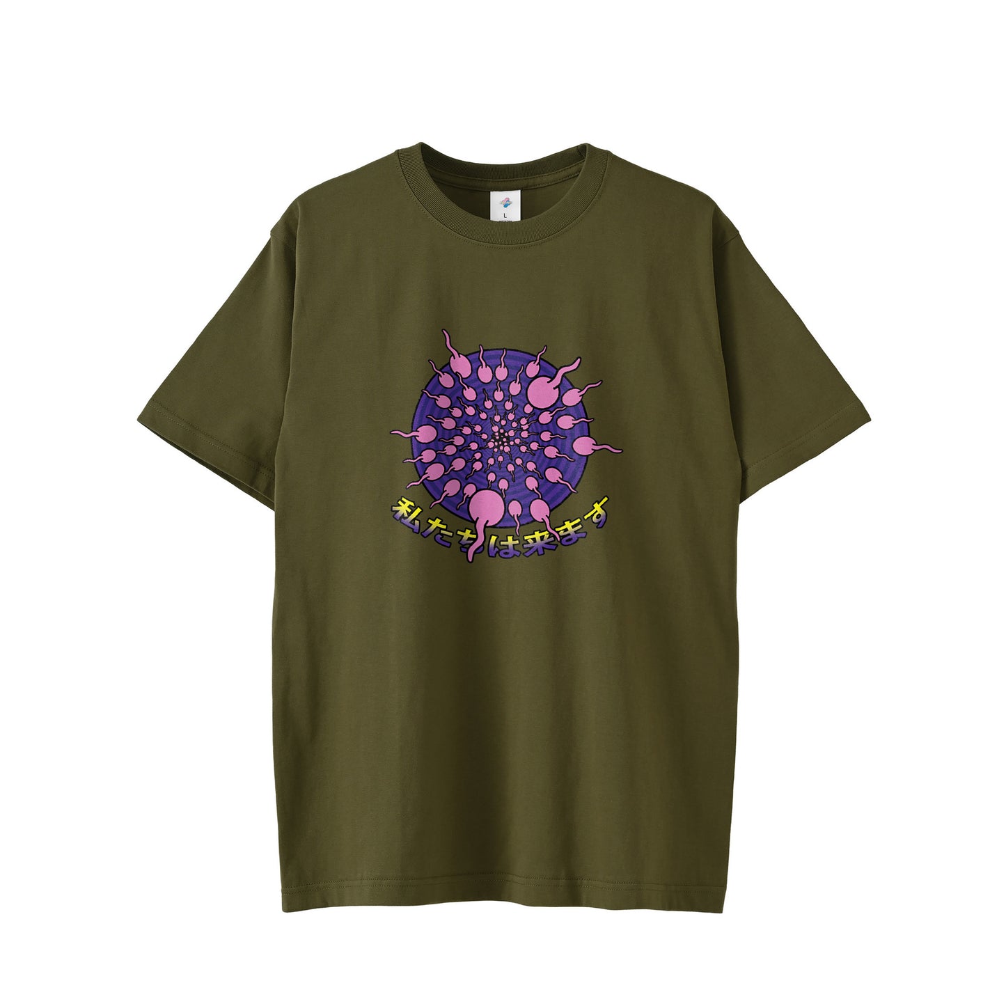 【Tシャツ】We Are Coming olive-drab image