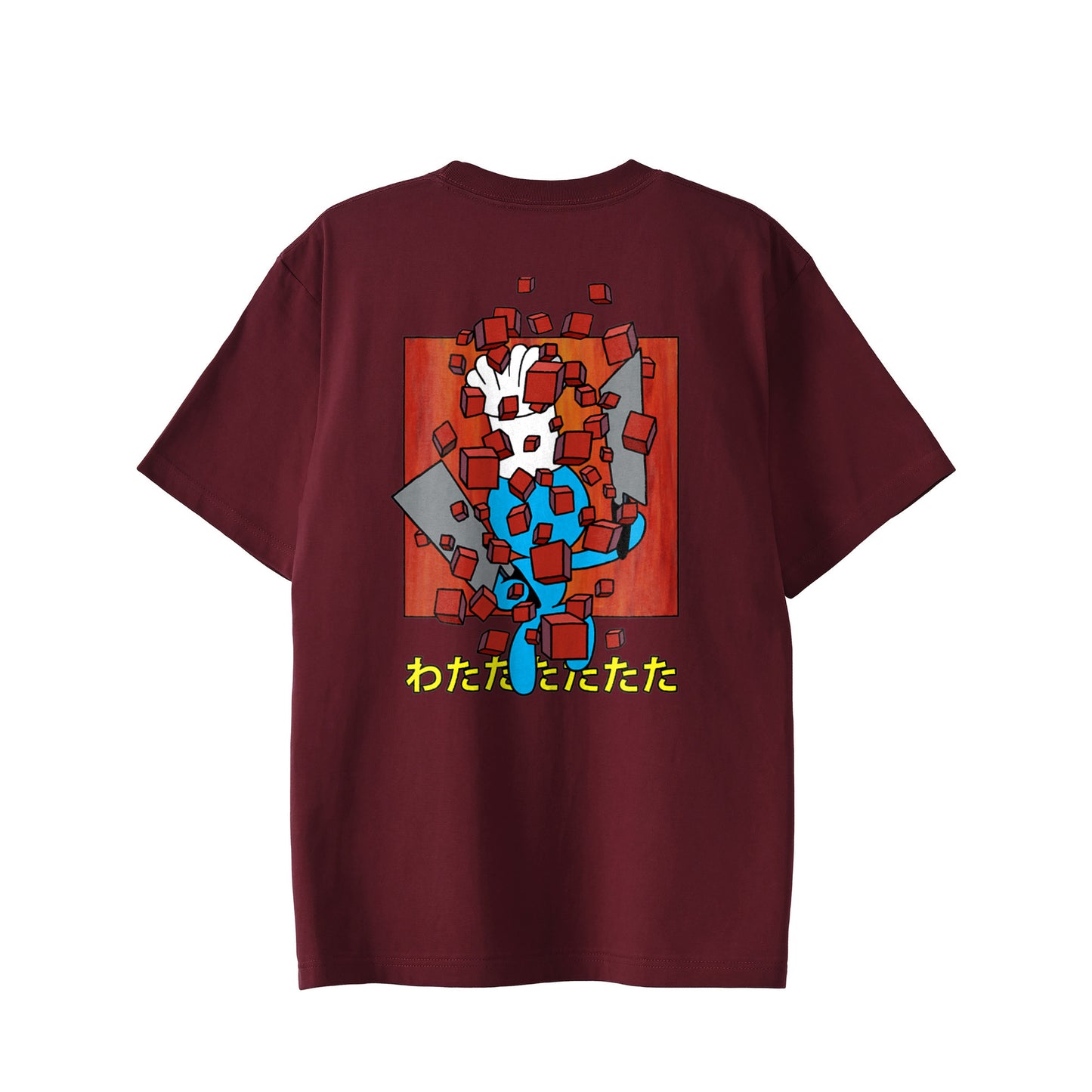 【Tシャツ】わたたたシェフ burgundy image