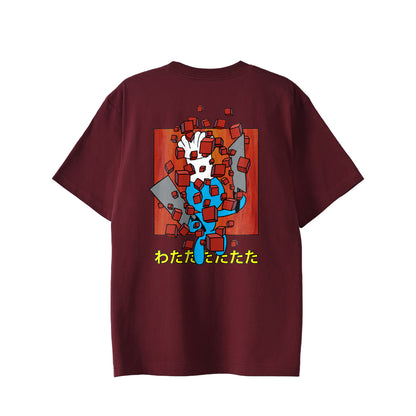 【Tシャツ】わたたたシェフ burgundy image