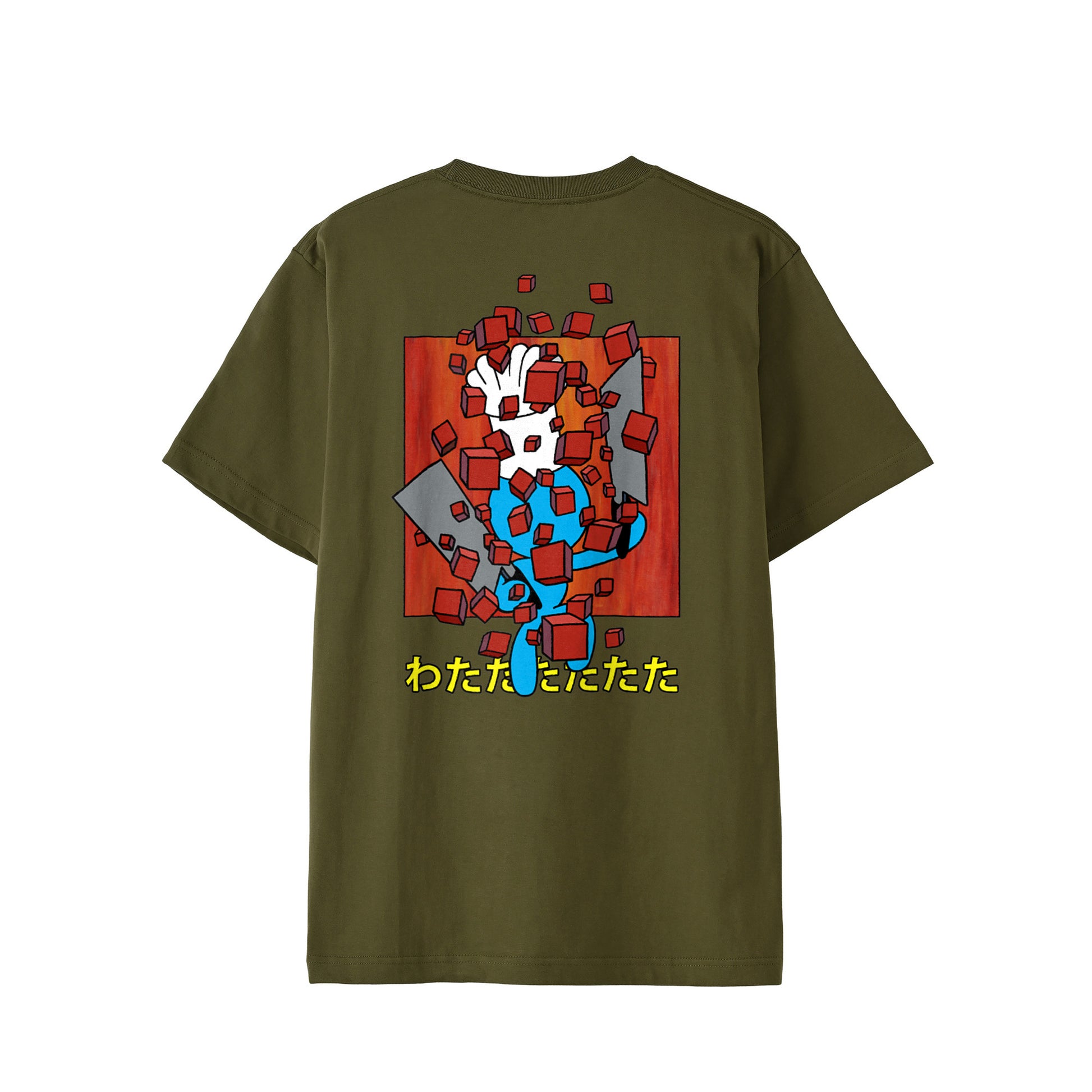 【Tシャツ】わたたたシェフ olive-drab image