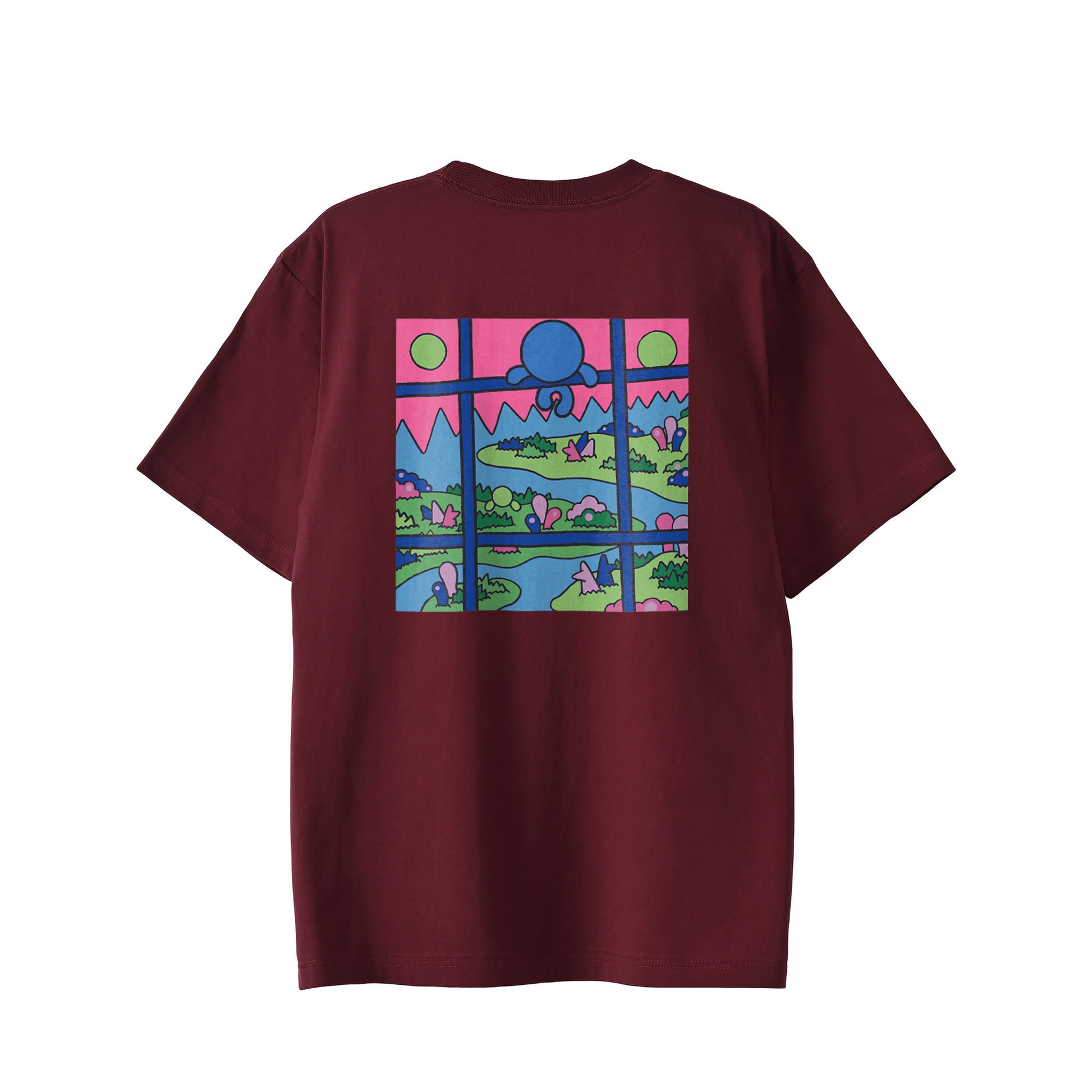【Tシャツ】あなたを探しに burgundy image