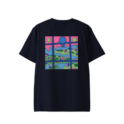 【Tシャツ】あなたを探しに navy image