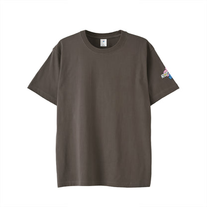 【Tシャツ】ローマンズロゴ×バーガー charcoal image