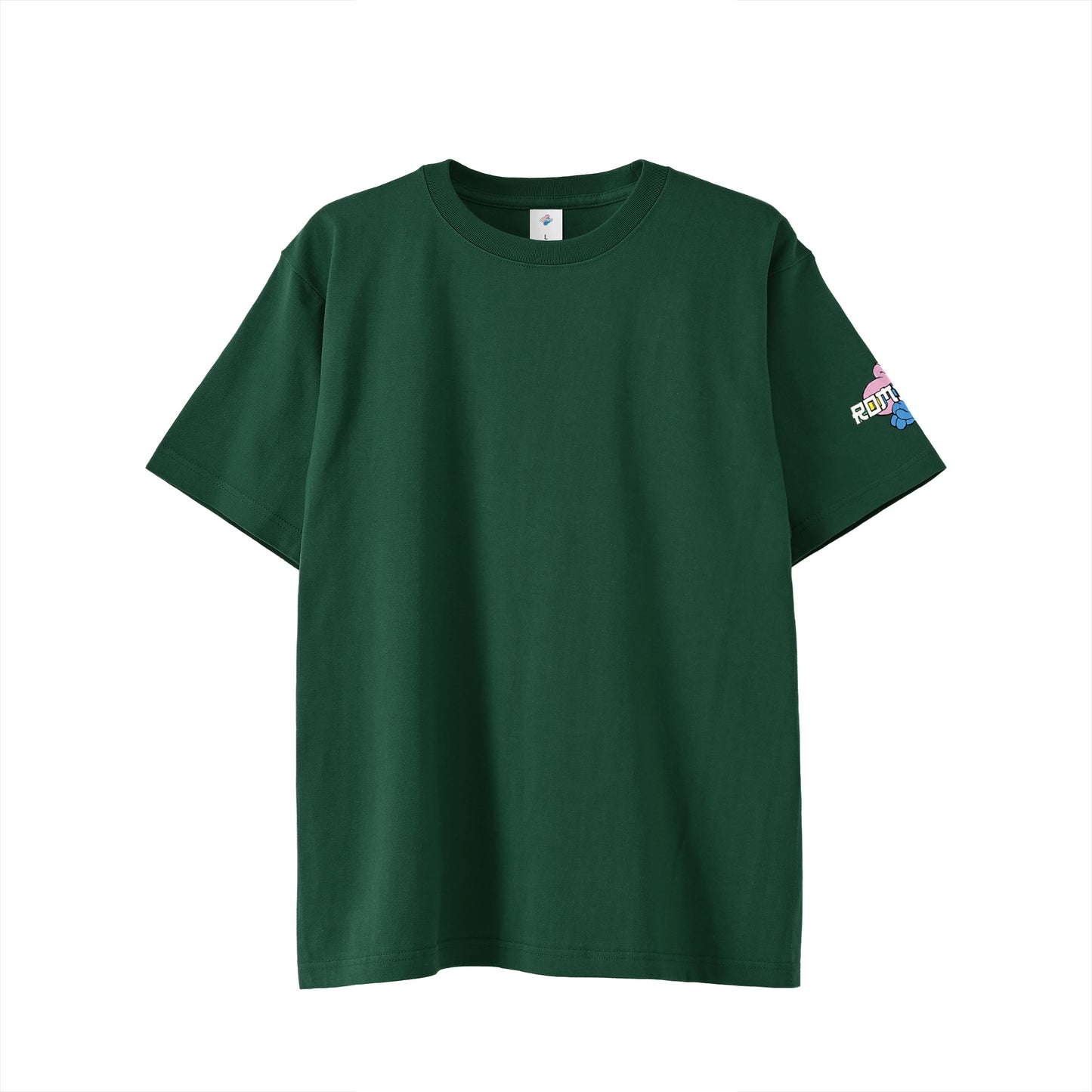 【Tシャツ】ローマンズロゴ×バーガー green image