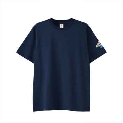 【Tシャツ】ローマンズロゴ×バーガー indigo image