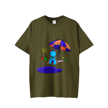 【Tシャツ】ソリティア olive-drab image