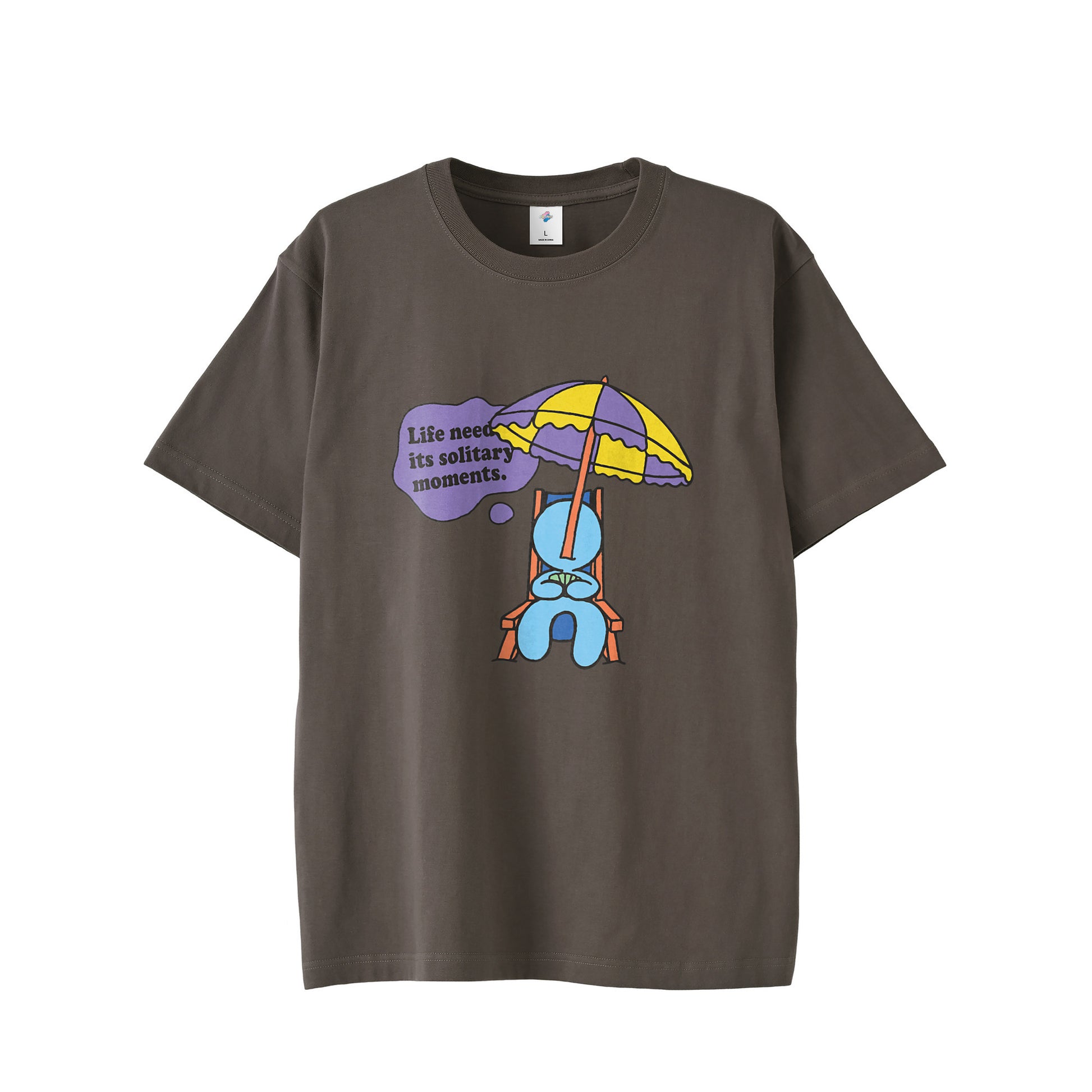 【Tシャツ】ソリティア charcoal image