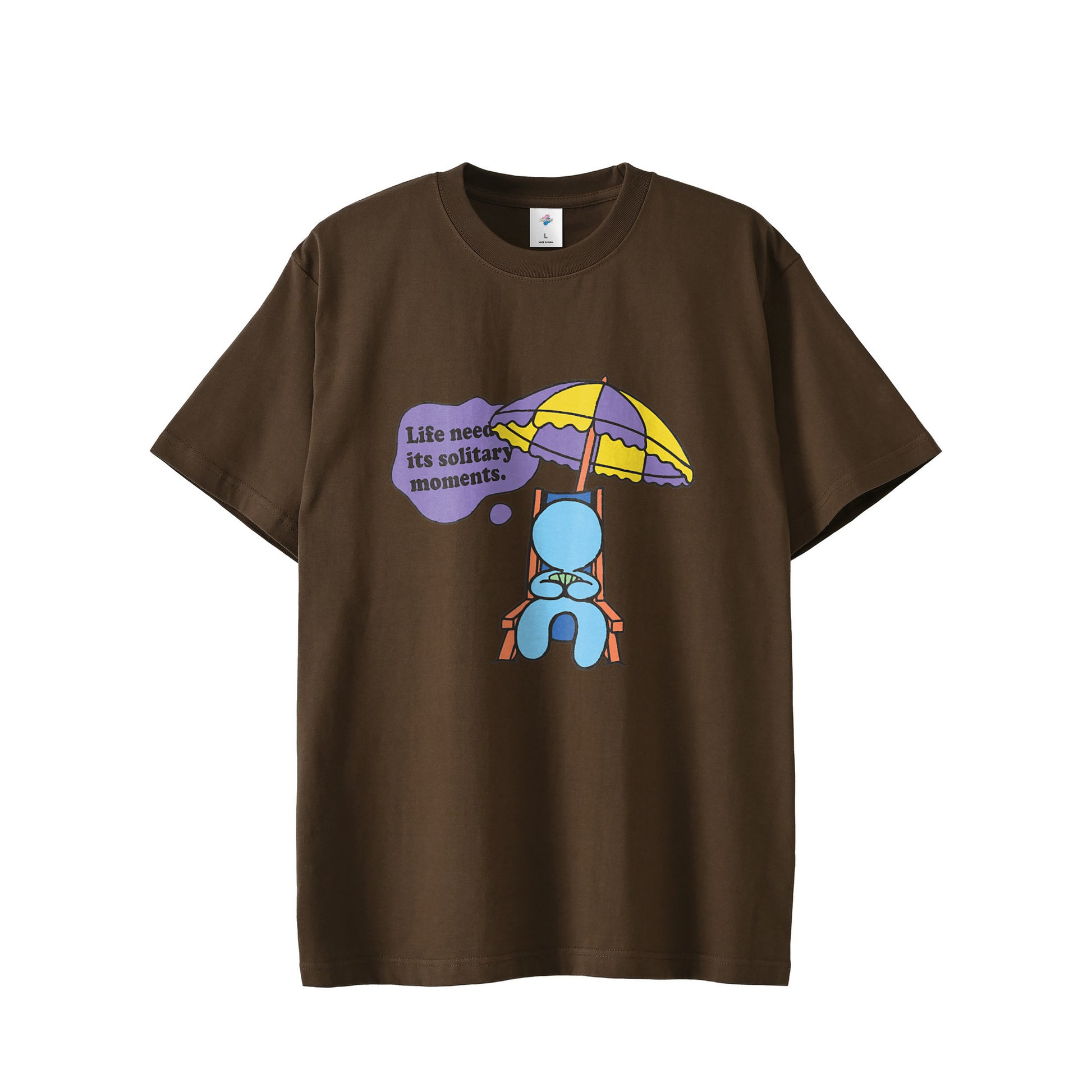 【Tシャツ】ソリティア dark-brown image