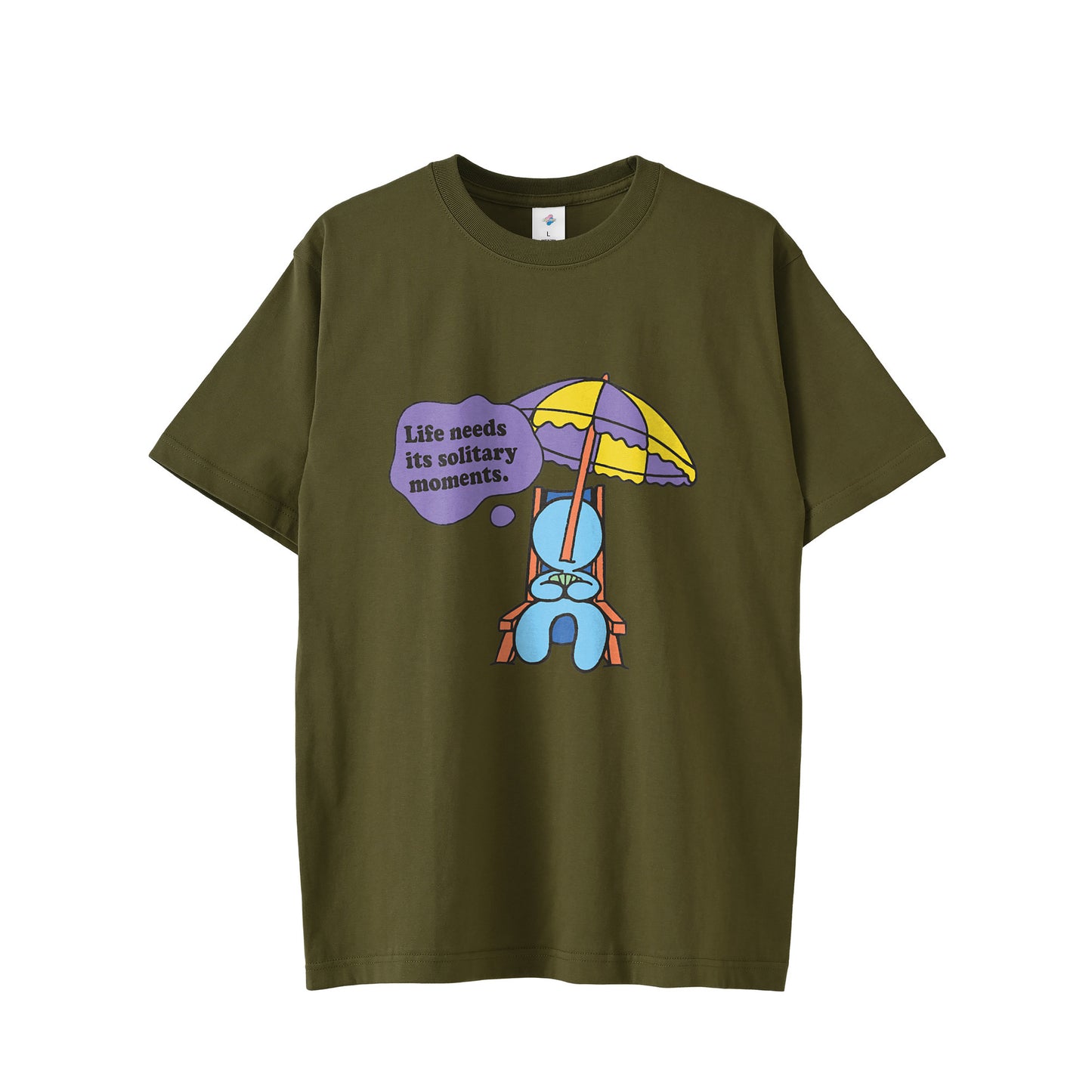 【Tシャツ】ソリティア olive-drab image