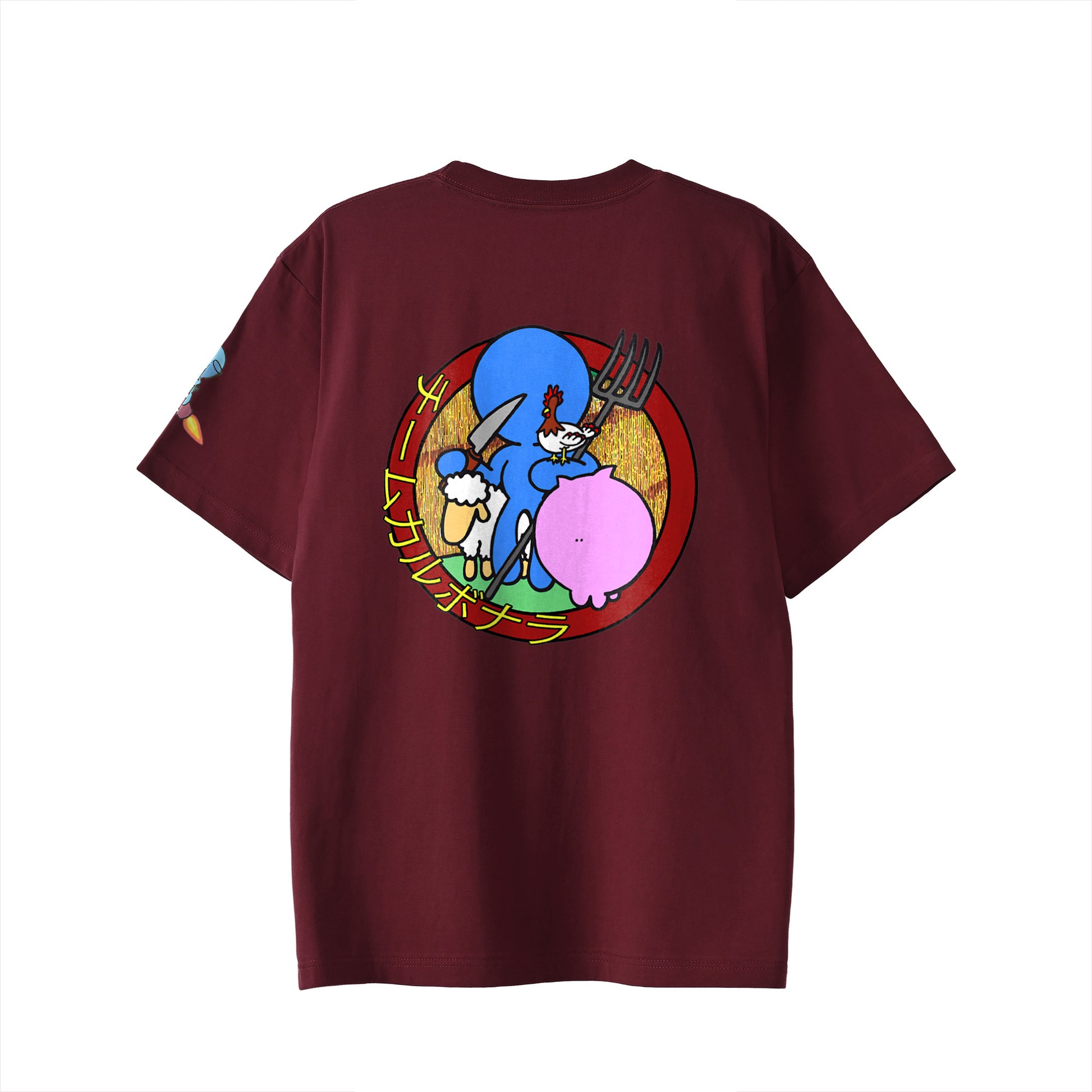 【Tシャツ】チーム・カルボナーラ burgundy image