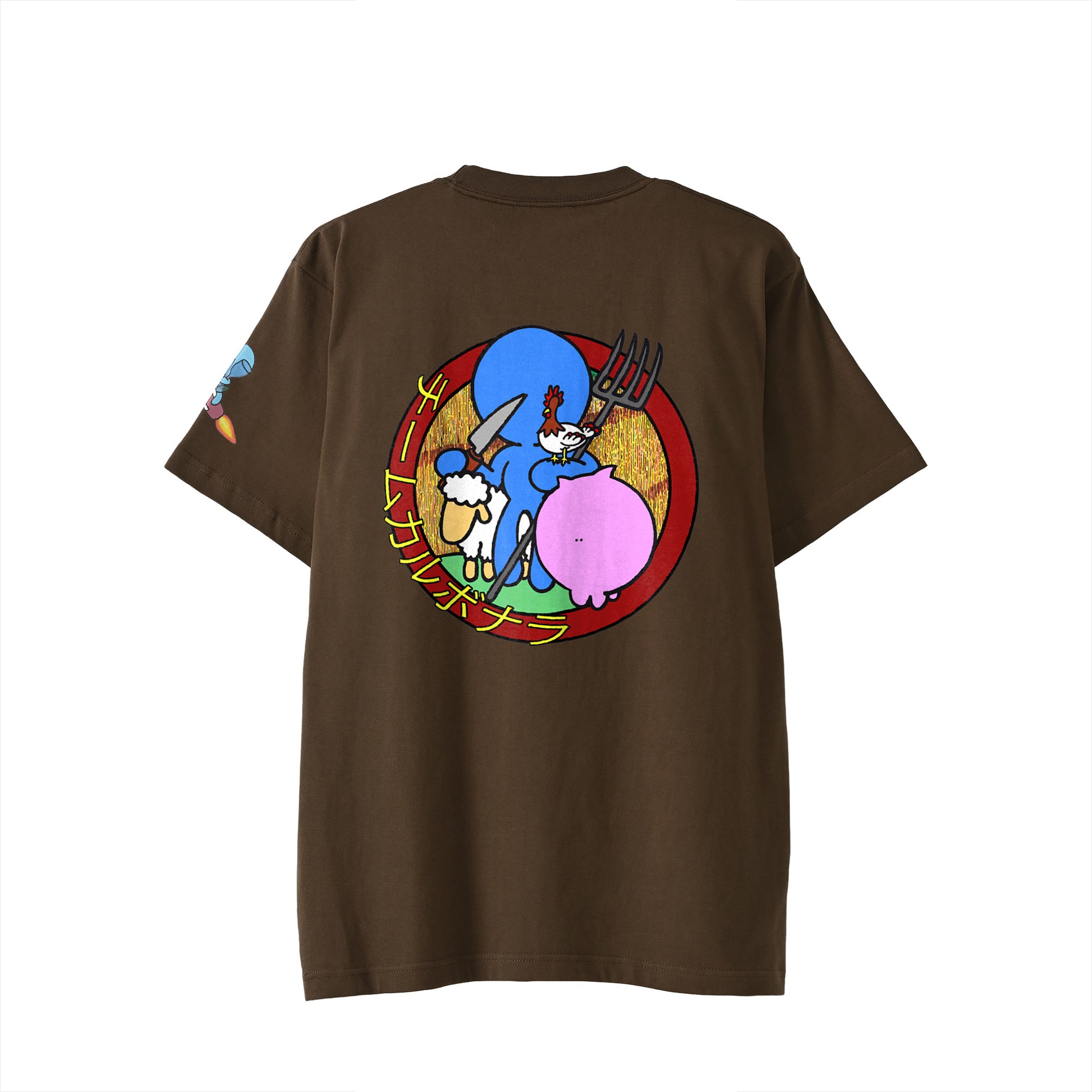 【Tシャツ】チーム・カルボナーラ dark-brown image