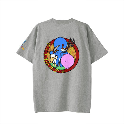 【Tシャツ】チーム・カルボナーラ gray image
