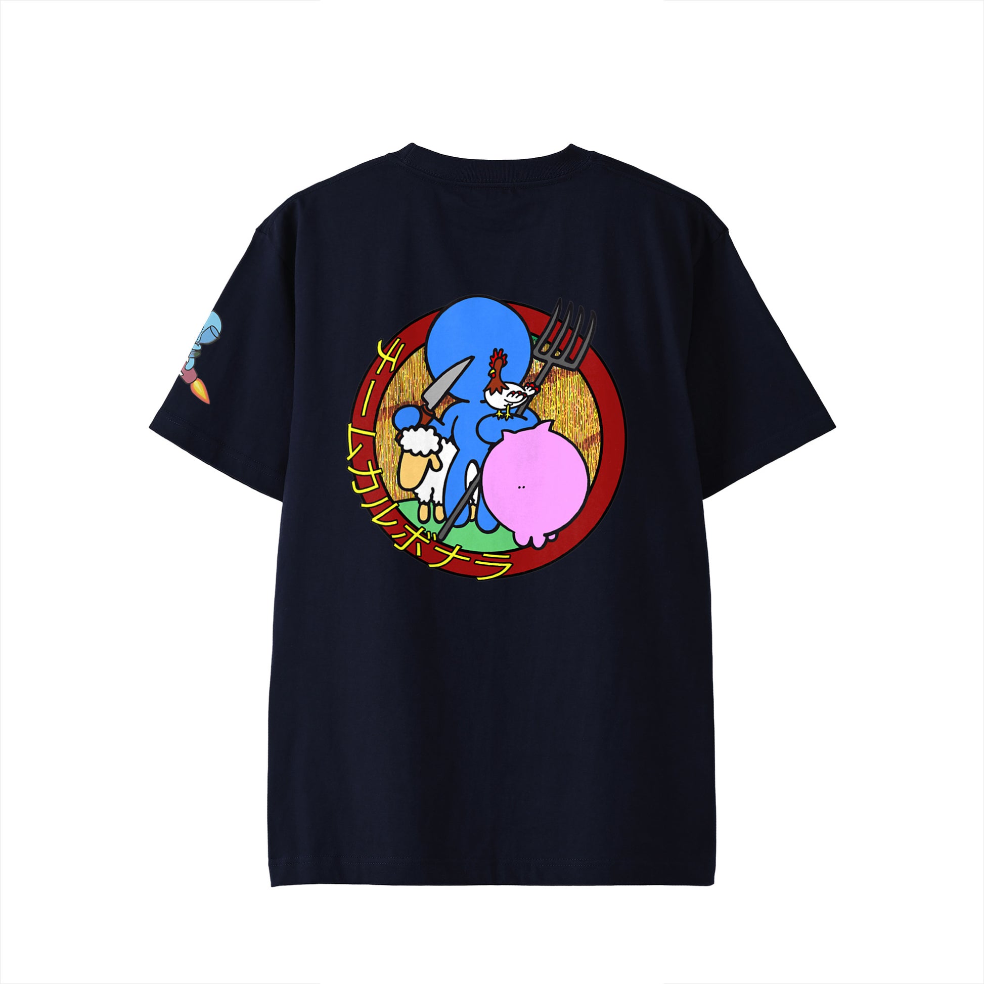 【Tシャツ】チーム・カルボナーラ navy image