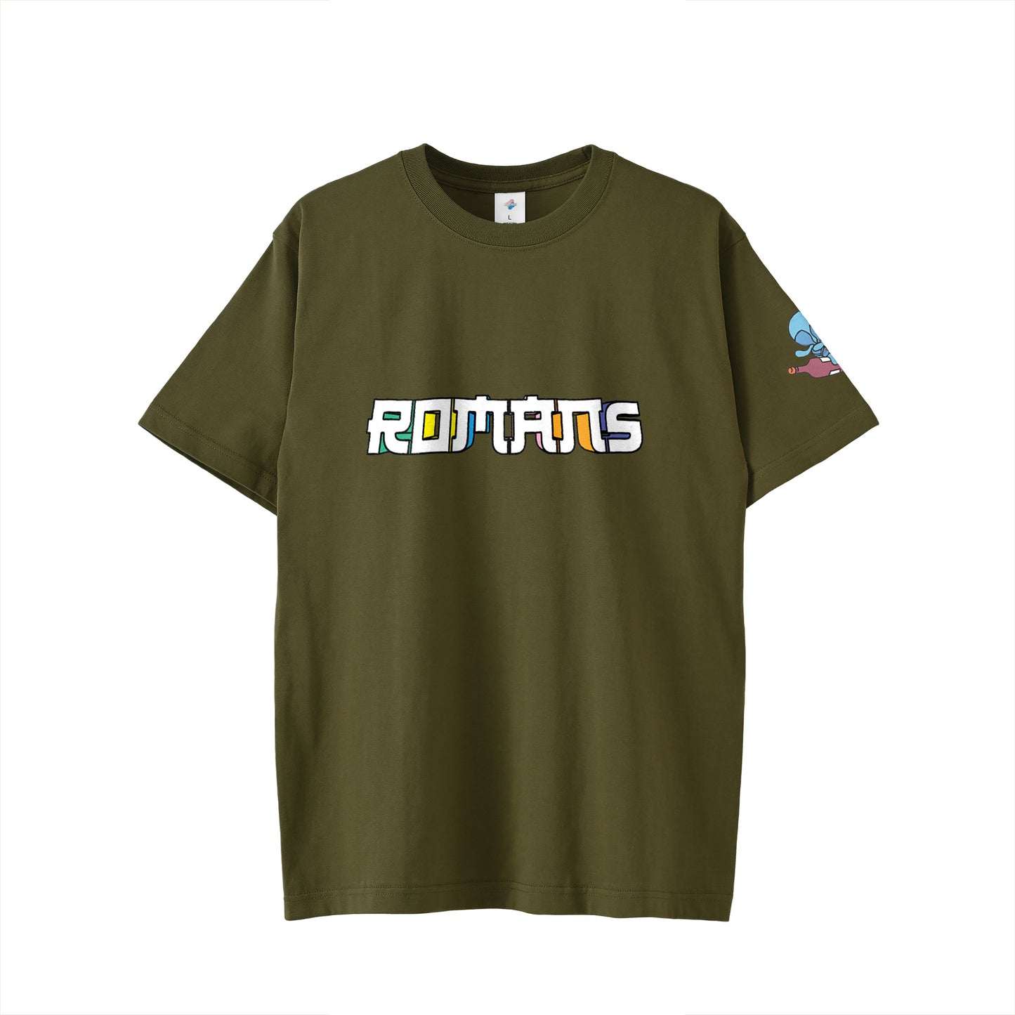 【Tシャツ】チーム・カルボナーラ olive-drab image