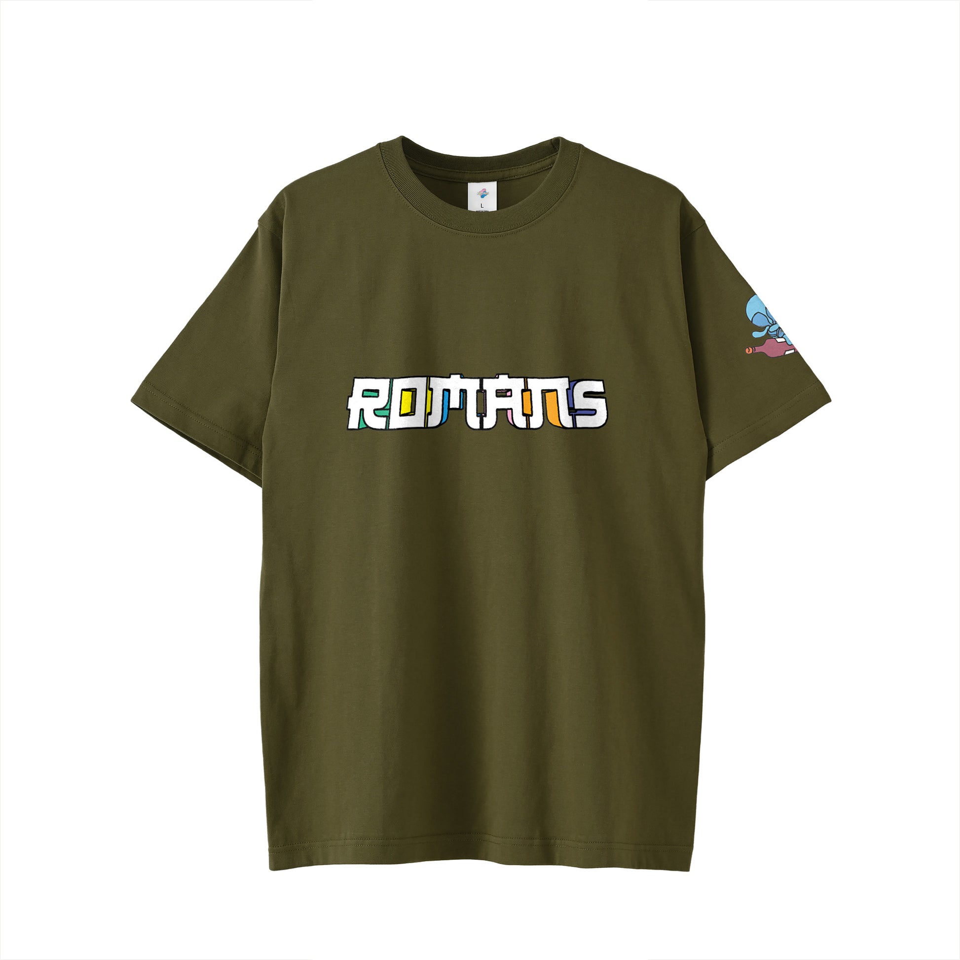 【Tシャツ】チーム・カルボナーラ olive-drab image