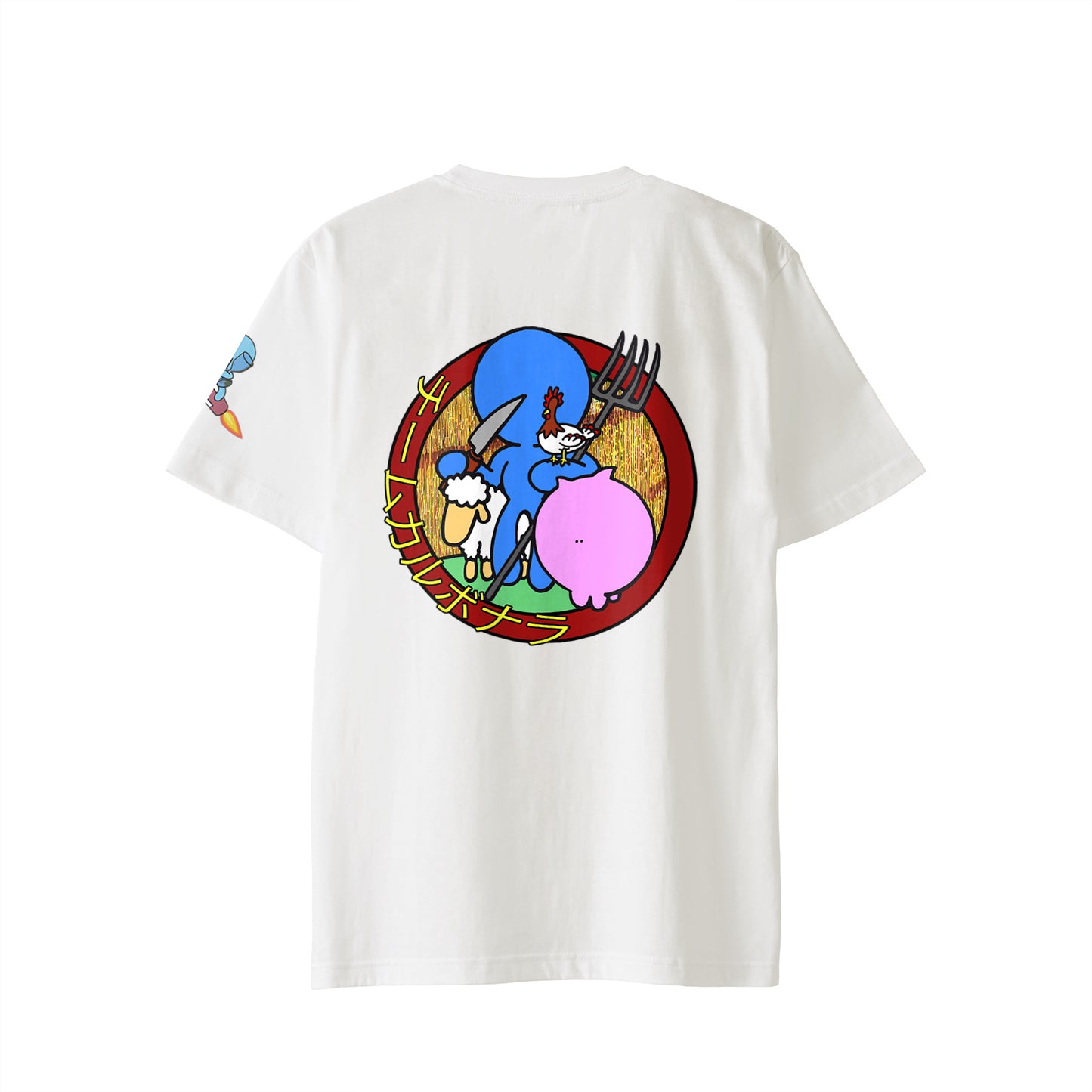 【Tシャツ】チーム・カルボナーラ white image