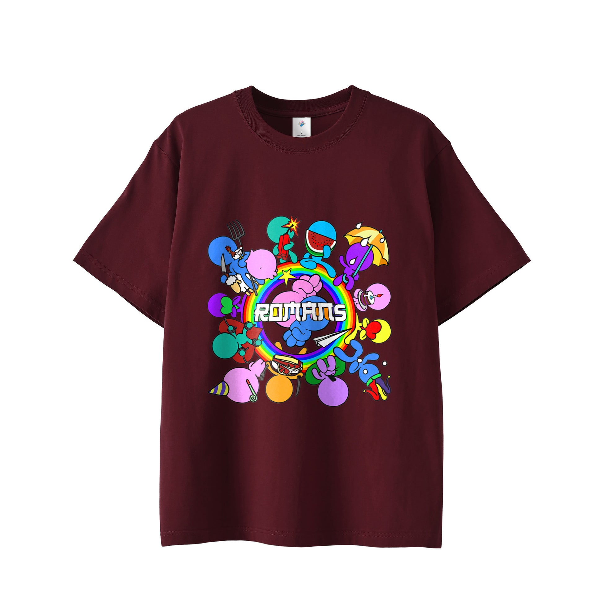 【Tシャツ】ローマンズ軍団前 burgundy image