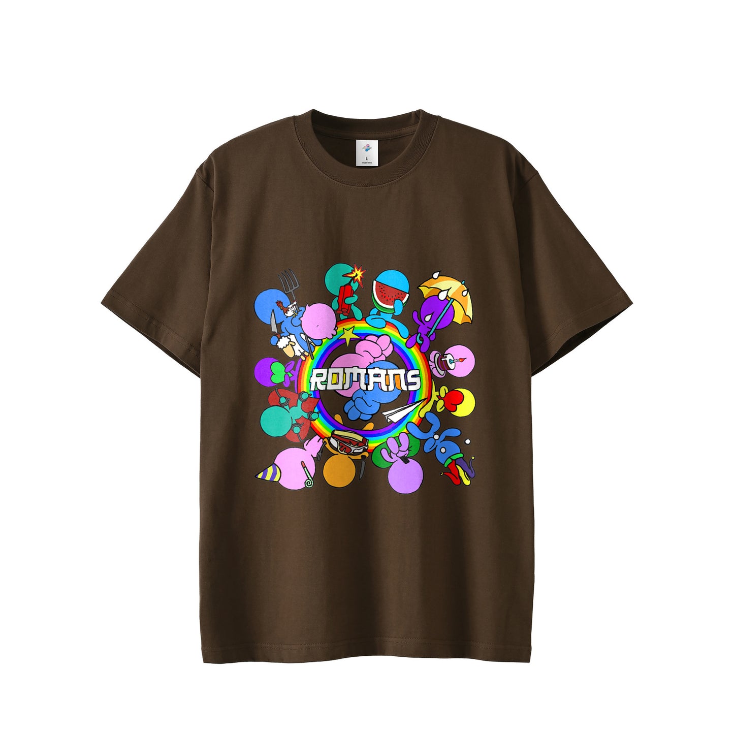 【Tシャツ】ローマンズ軍団前 dark-brown image