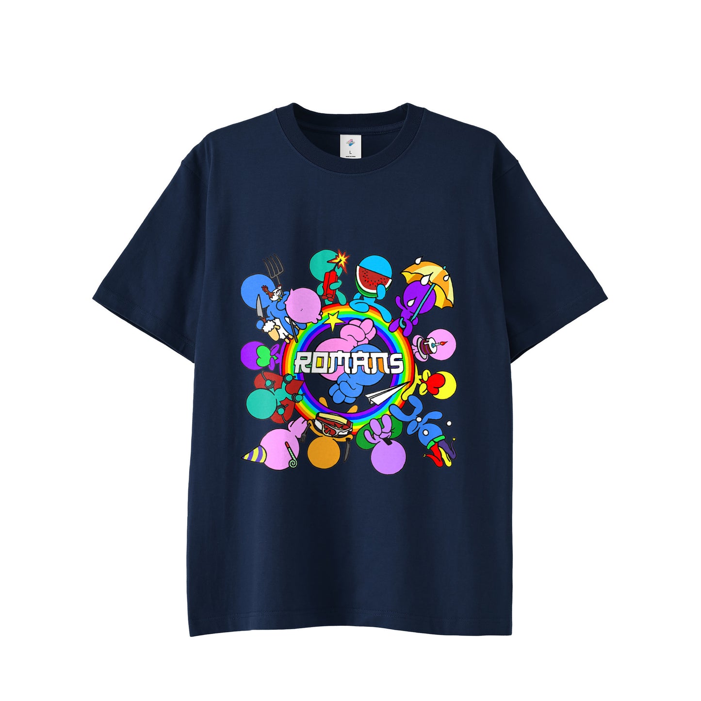 【Tシャツ】ローマンズ軍団前 indigo image