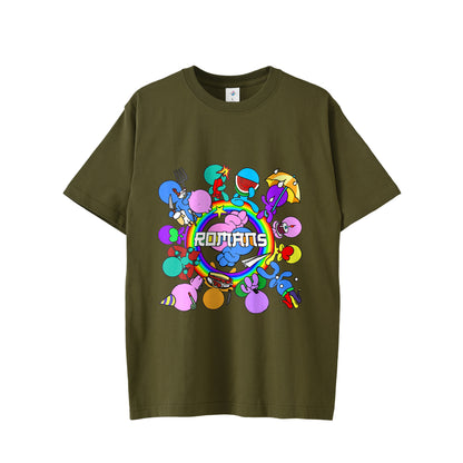 【Tシャツ】ローマンズ軍団前 olive-drab image