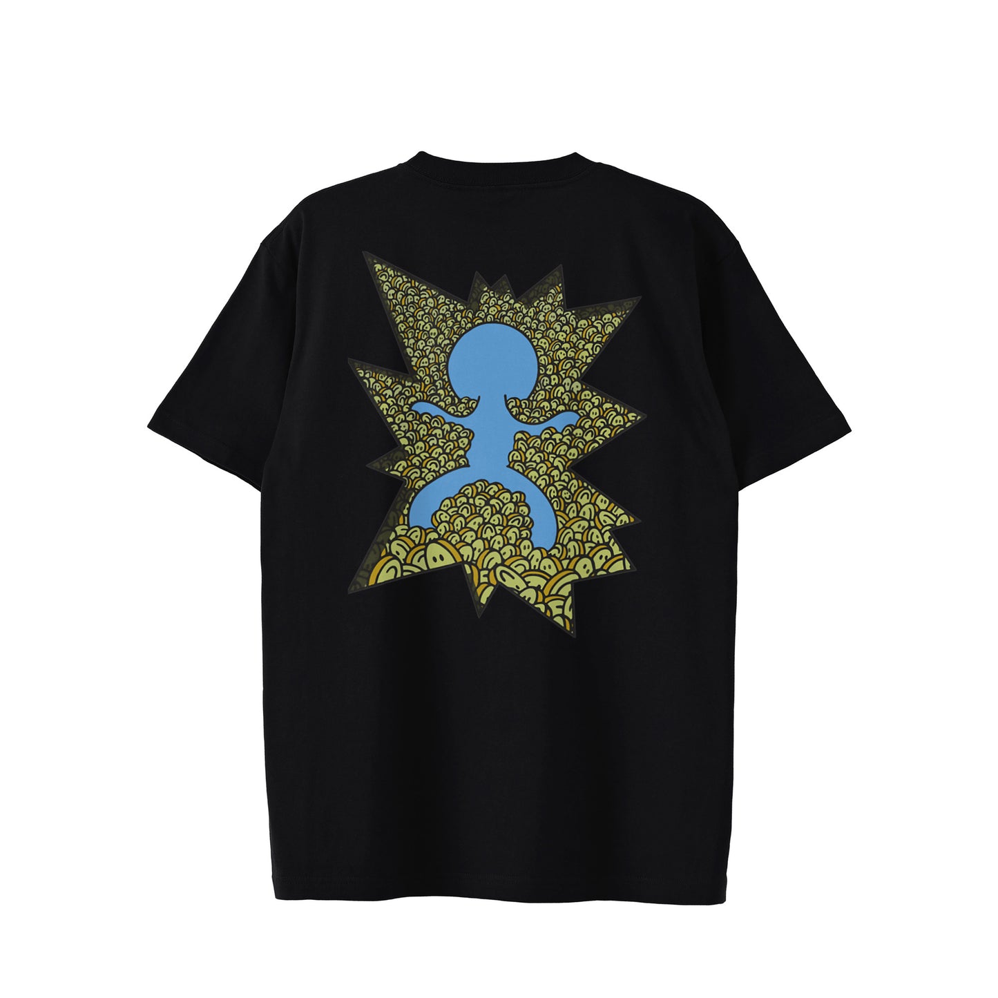 【Tシャツ】テクノロジー×ロスト・イン・フェイス black image