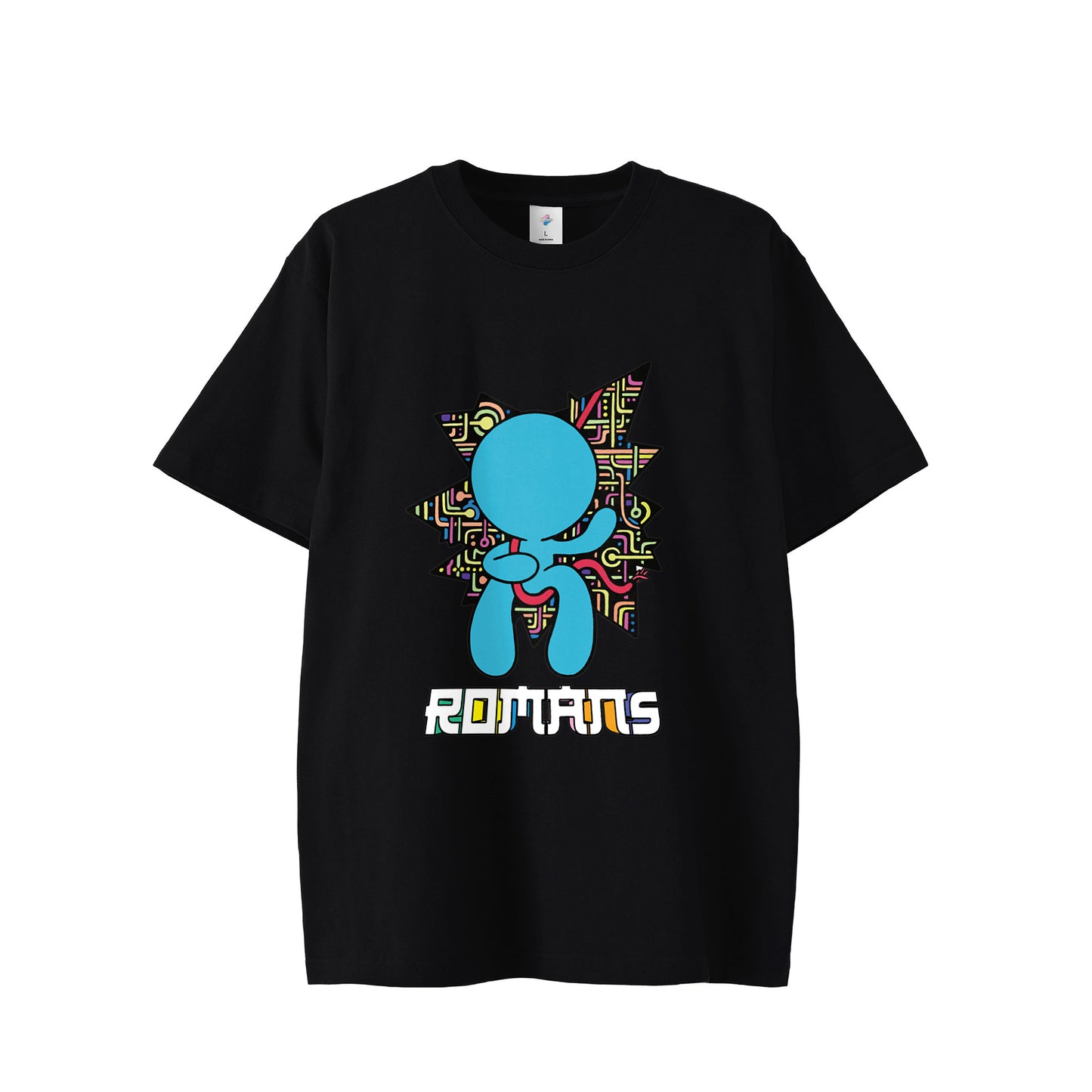 【Tシャツ】テクノロジー×ロスト・イン・フェイス black image