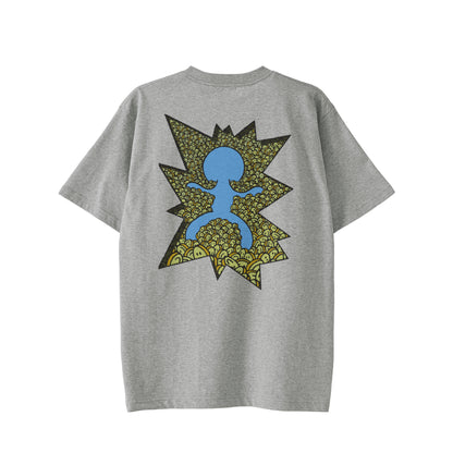 【Tシャツ】テクノロジー×ロスト・イン・フェイス gray image