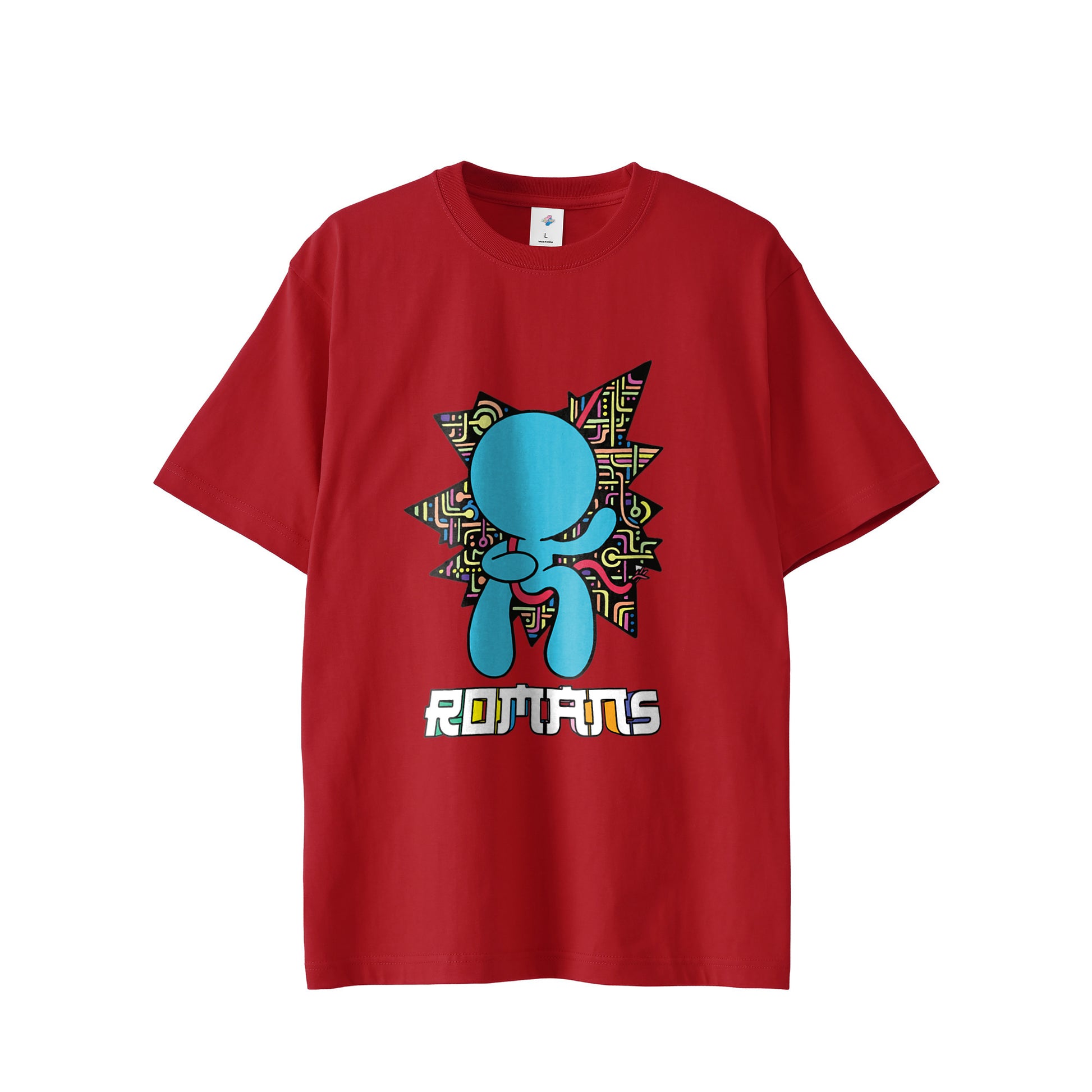 【Tシャツ】テクノロジー×ロスト・イン・フェイス red image