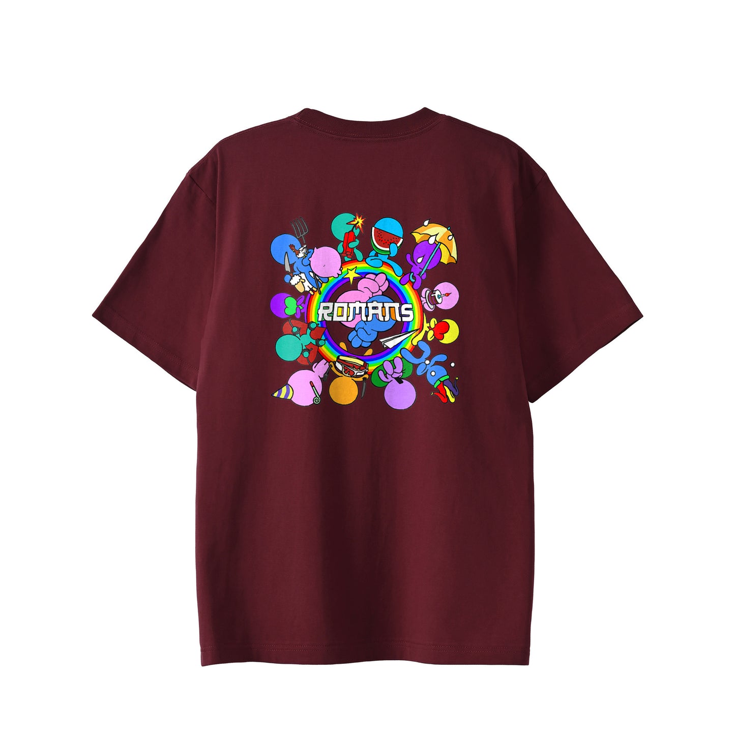 【Tシャツ】ローマンズ軍団両面 burgundy image