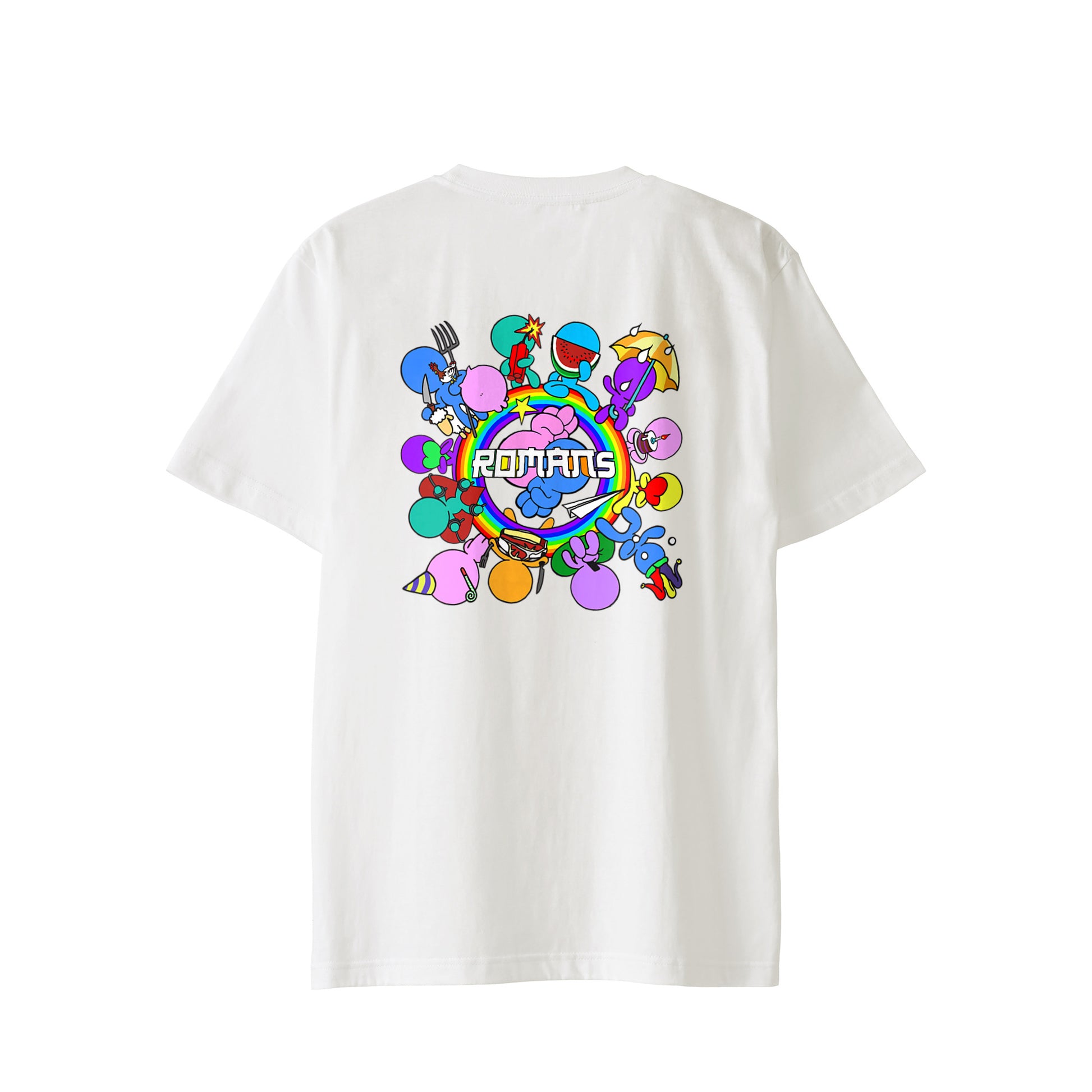【Tシャツ】ローマンズ軍団両面 white image